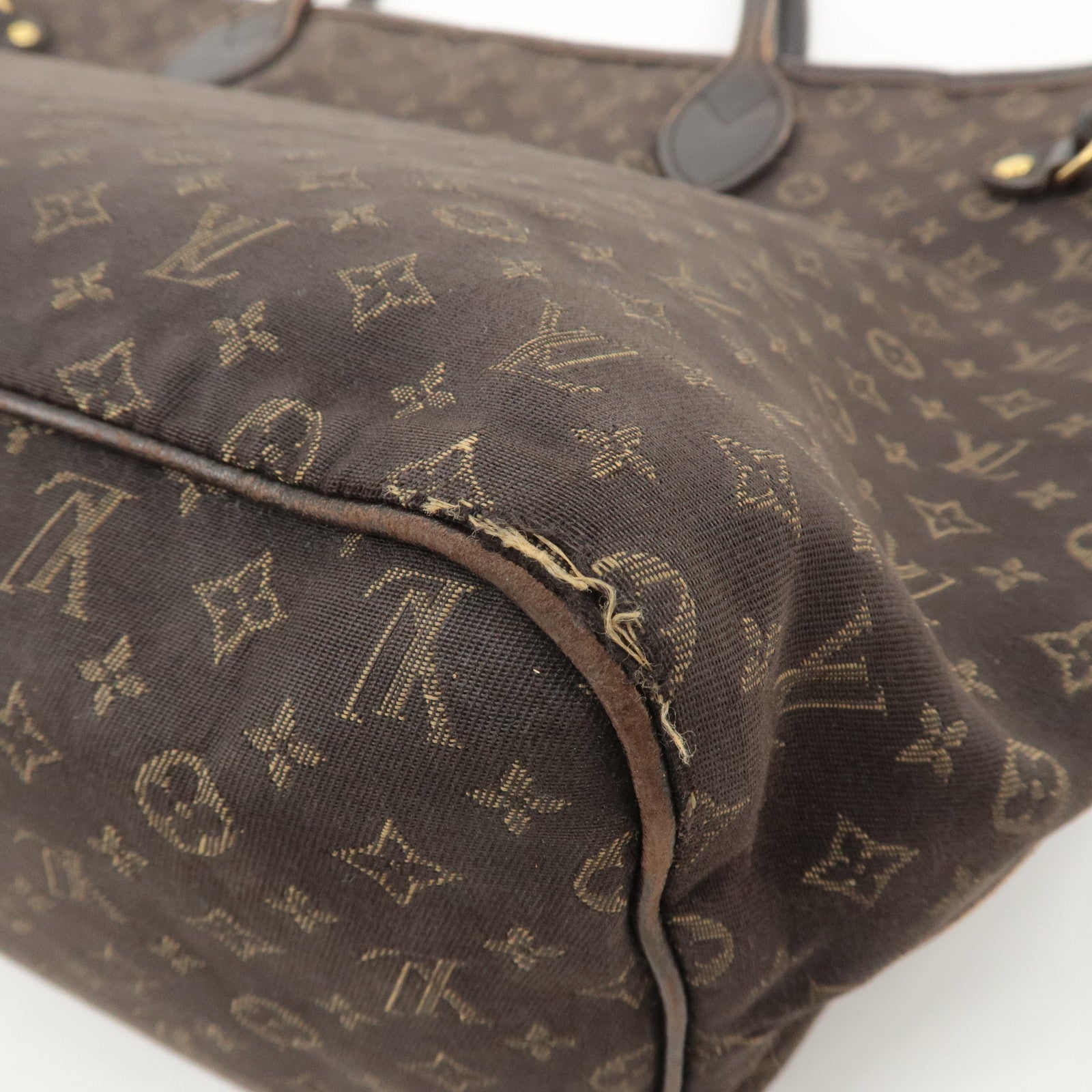 Louis Vuitton Monogram Idylle Neverfull MM Tote Bag Fuzan M40513 Used
