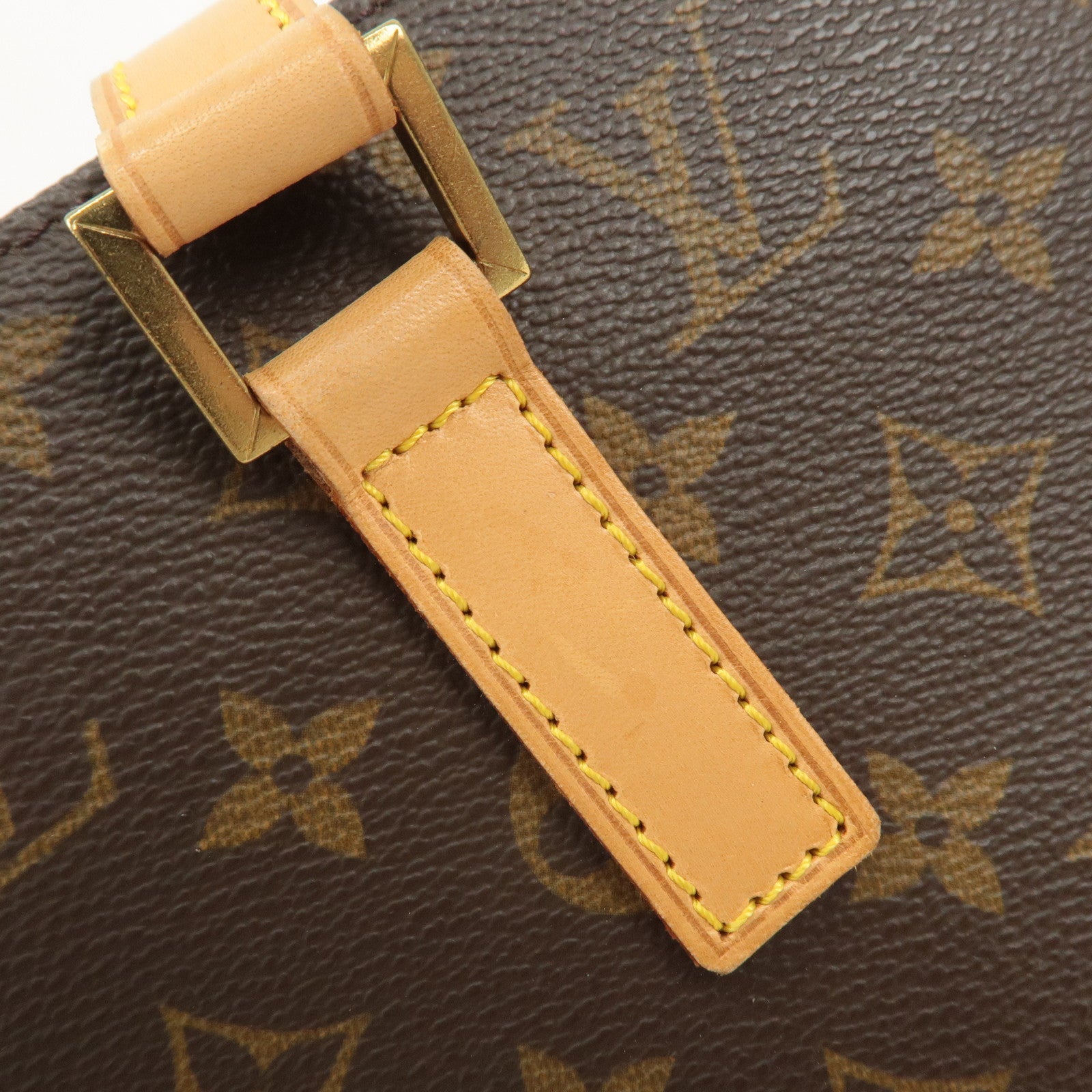 Louis Vuitton Monogram Luco Tote Bag Hand Bag Brown M51155 Used