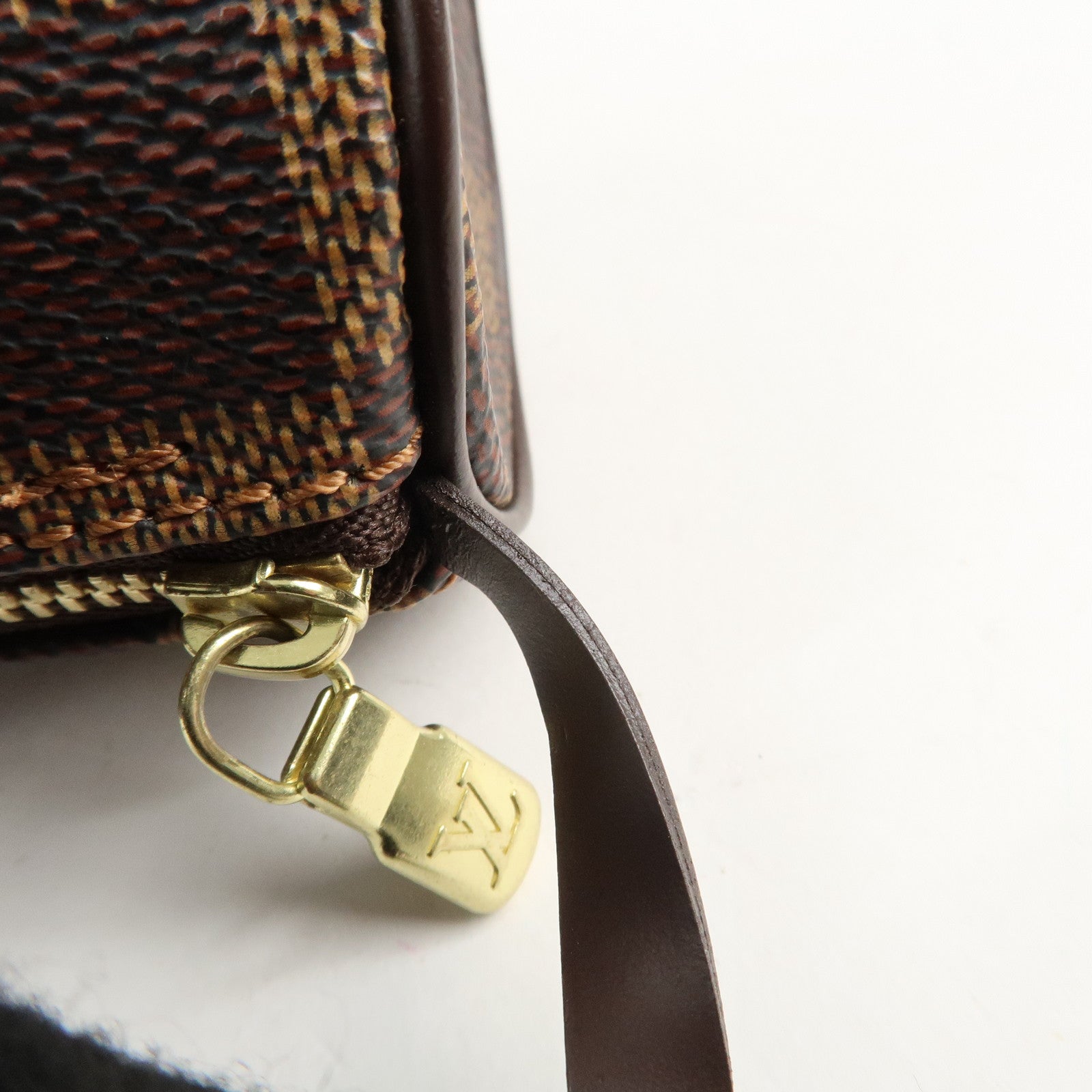 Louis Vuitton Damier Pouch for Papillon Mini Bag Damier Ebene Used