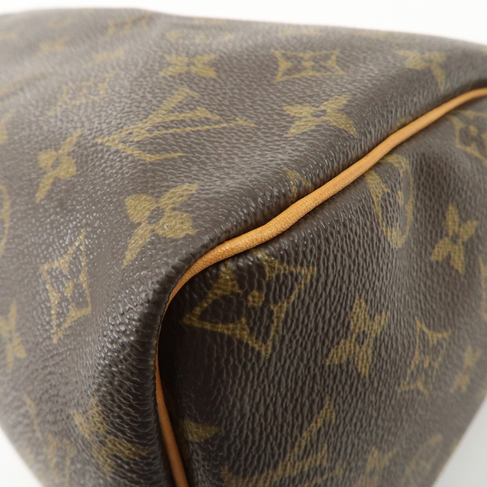 Louis Vuitton Monogram Speedy 30 Hand Bag Boston Bag M41108 Used