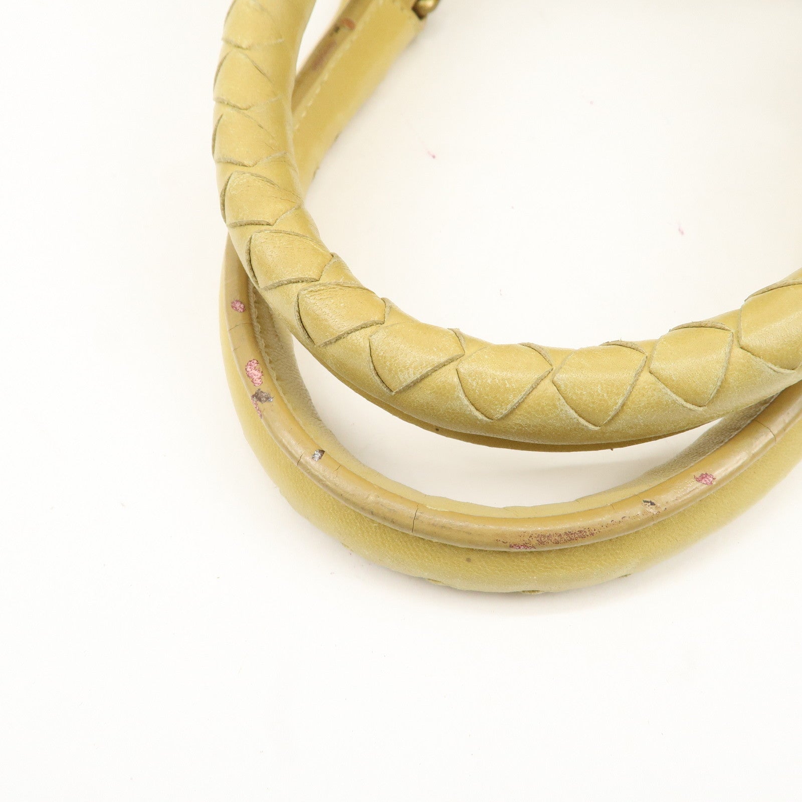 BOTTEGA VENETA Intrecciato Leather Montaigne Boston Bag 173398 Used