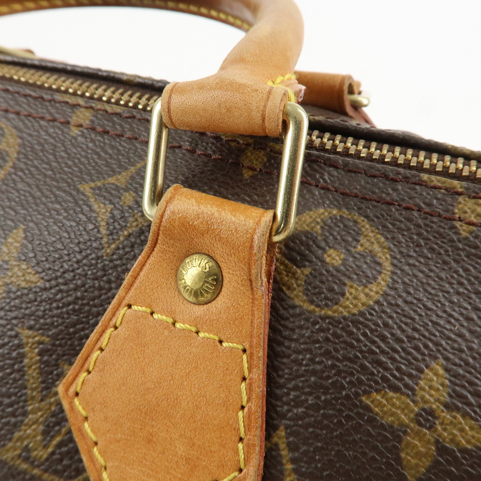 Louis Vuitton Monogram Speedy 30 Hand Bag Boston Bag M41526 Used