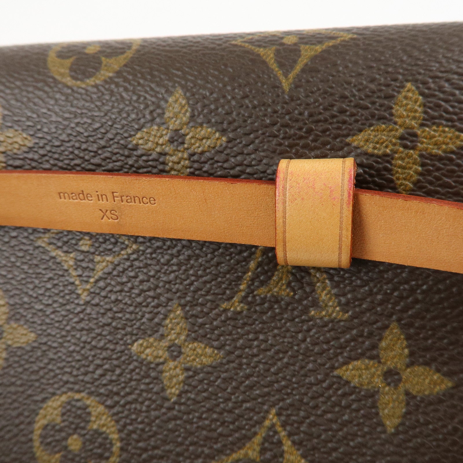 Louis Vuitton Monogram Pochette Florentine Waist Bag Belt XS Used