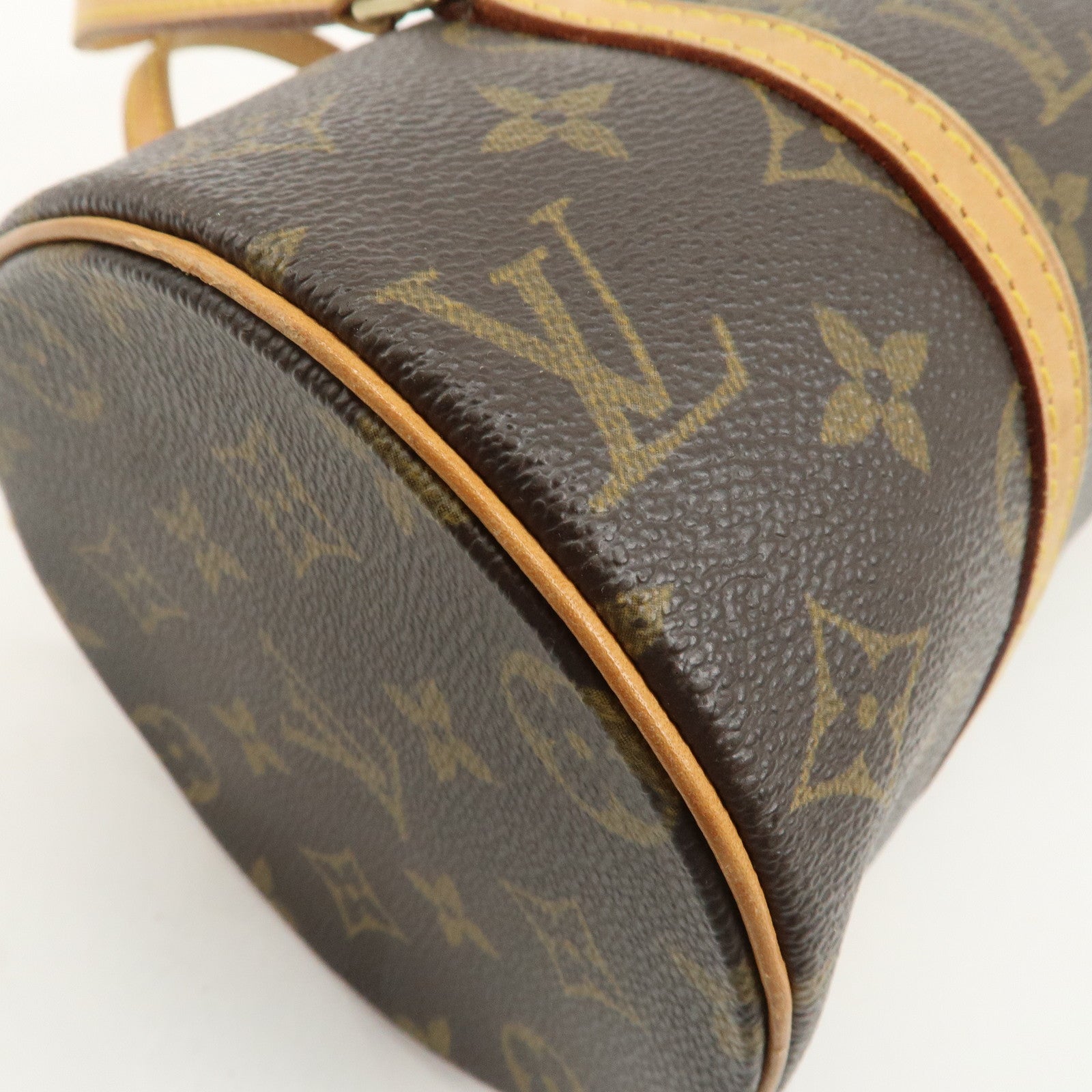 Louis Vuitton Monogram Papillon 26 Hand Bag New Style M51385 Used