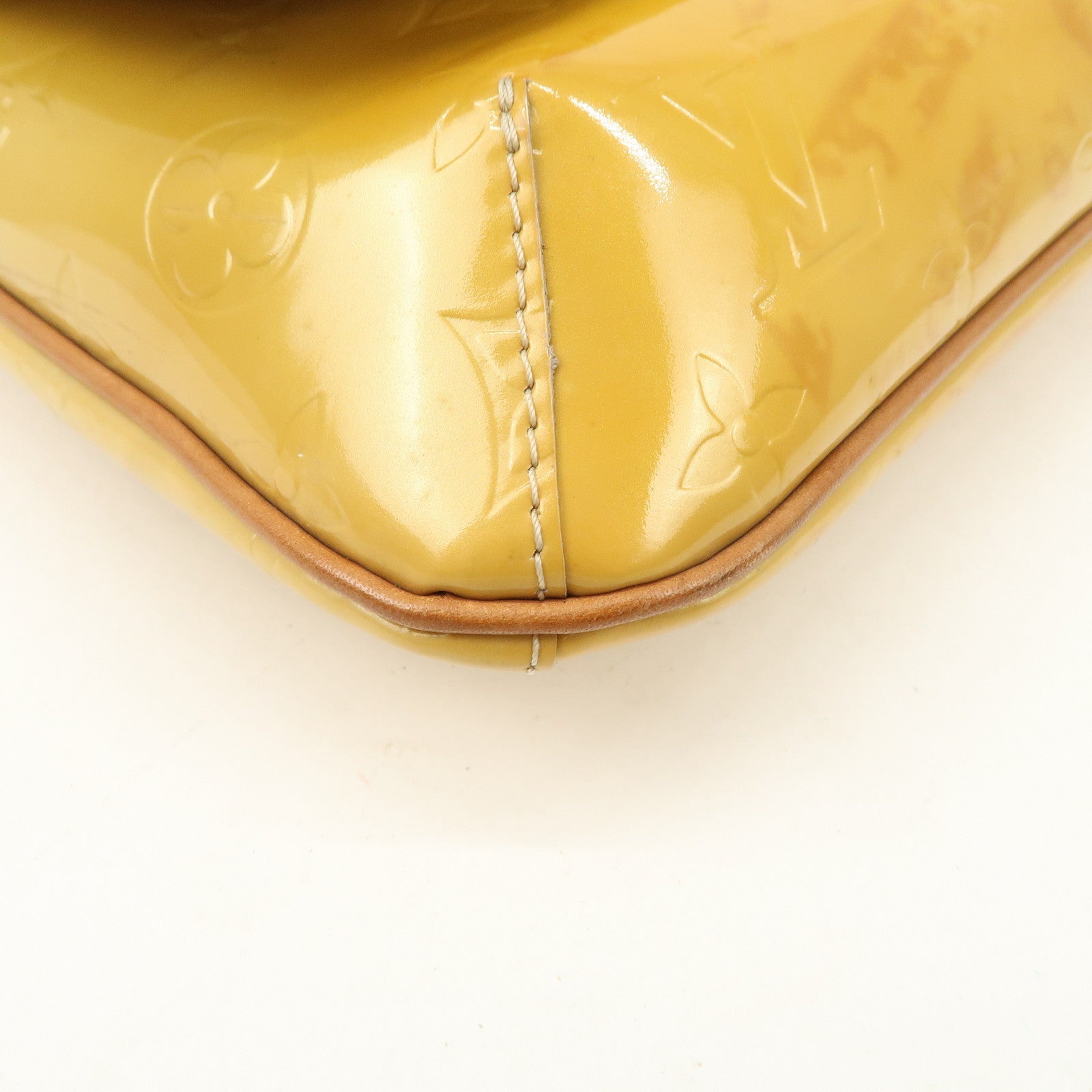 Louis Vuitton Monogram Vernis Thompson Street Jaune M91123 Used