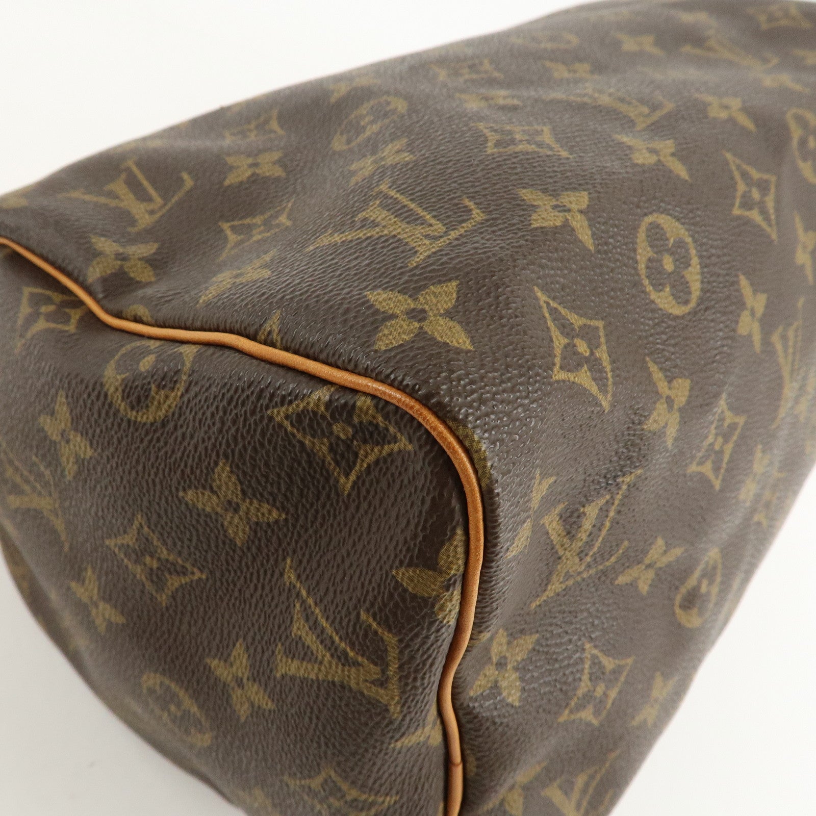 Louis Vuitton Monogram Speedy 30 Hand Bag Boston Bag M41526 Used