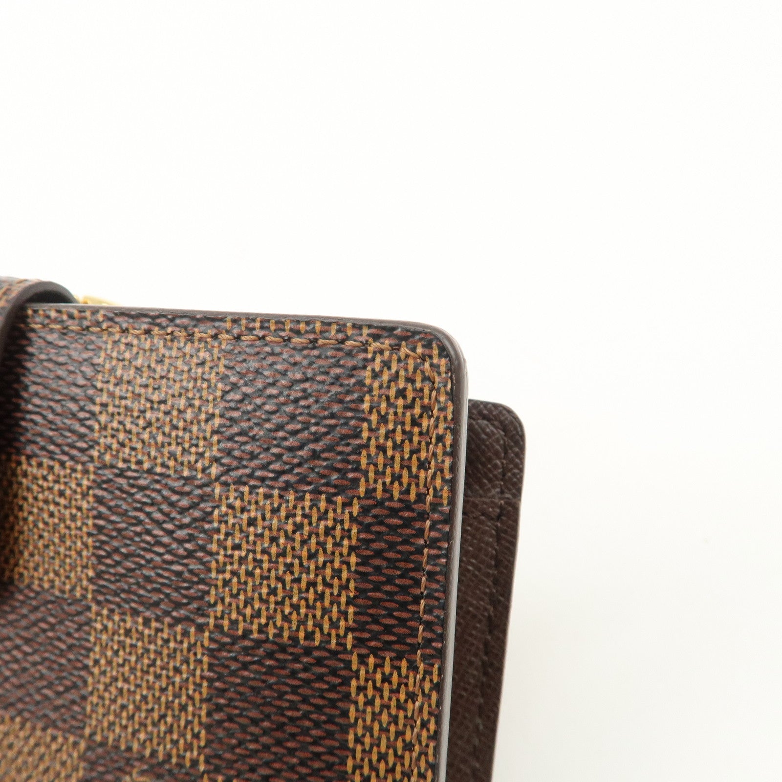 Louis Vuitton Damier Portefeuille Viennois Wallet N61674 Used