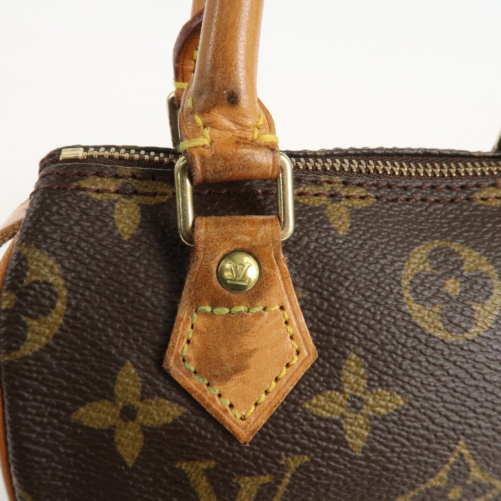 Louis Vuitton Monogram Mini Speedy & Strap M41534 J75010 Used