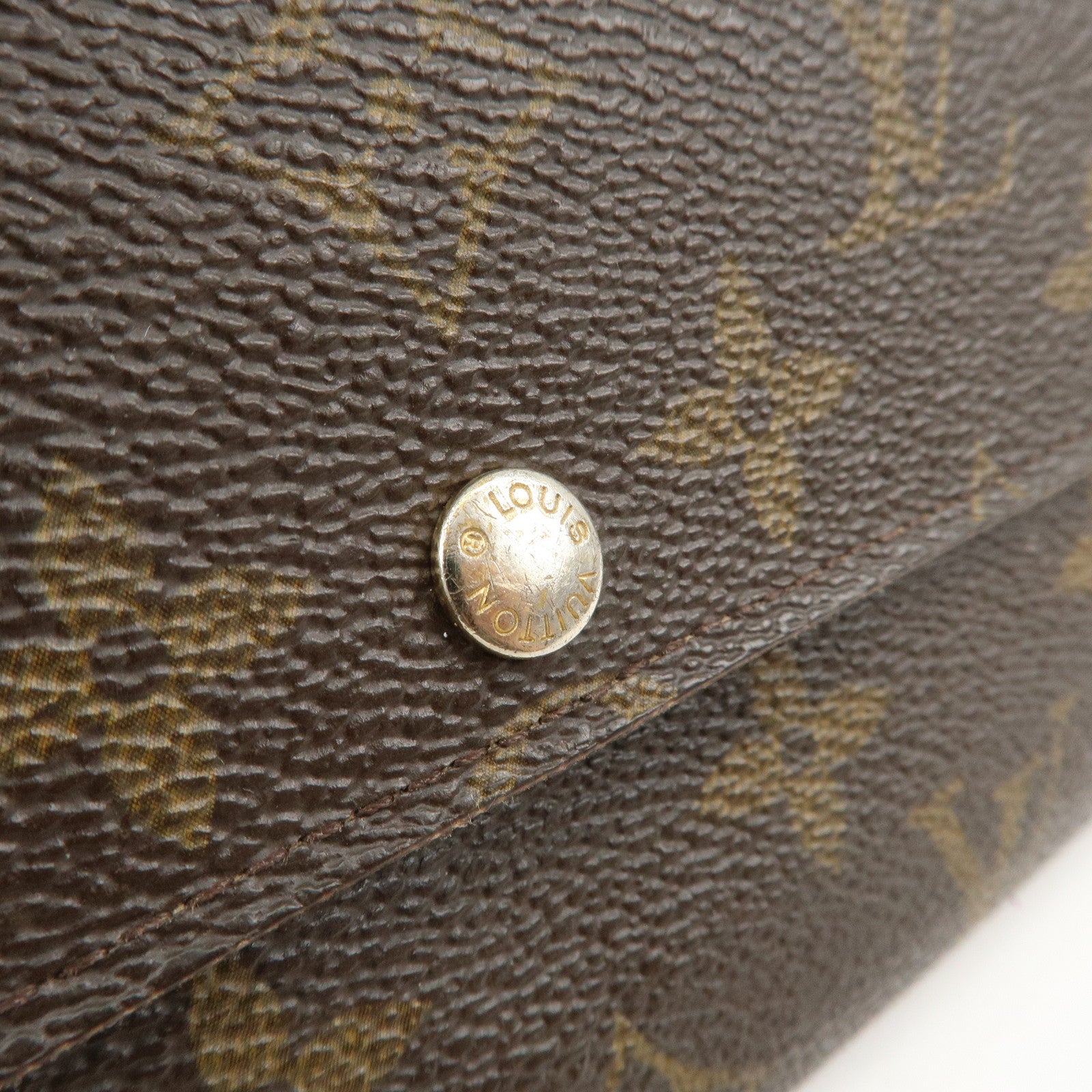 Louis Vuitton Monogram Portefeuille Sarah Long Wallet M61734 Used