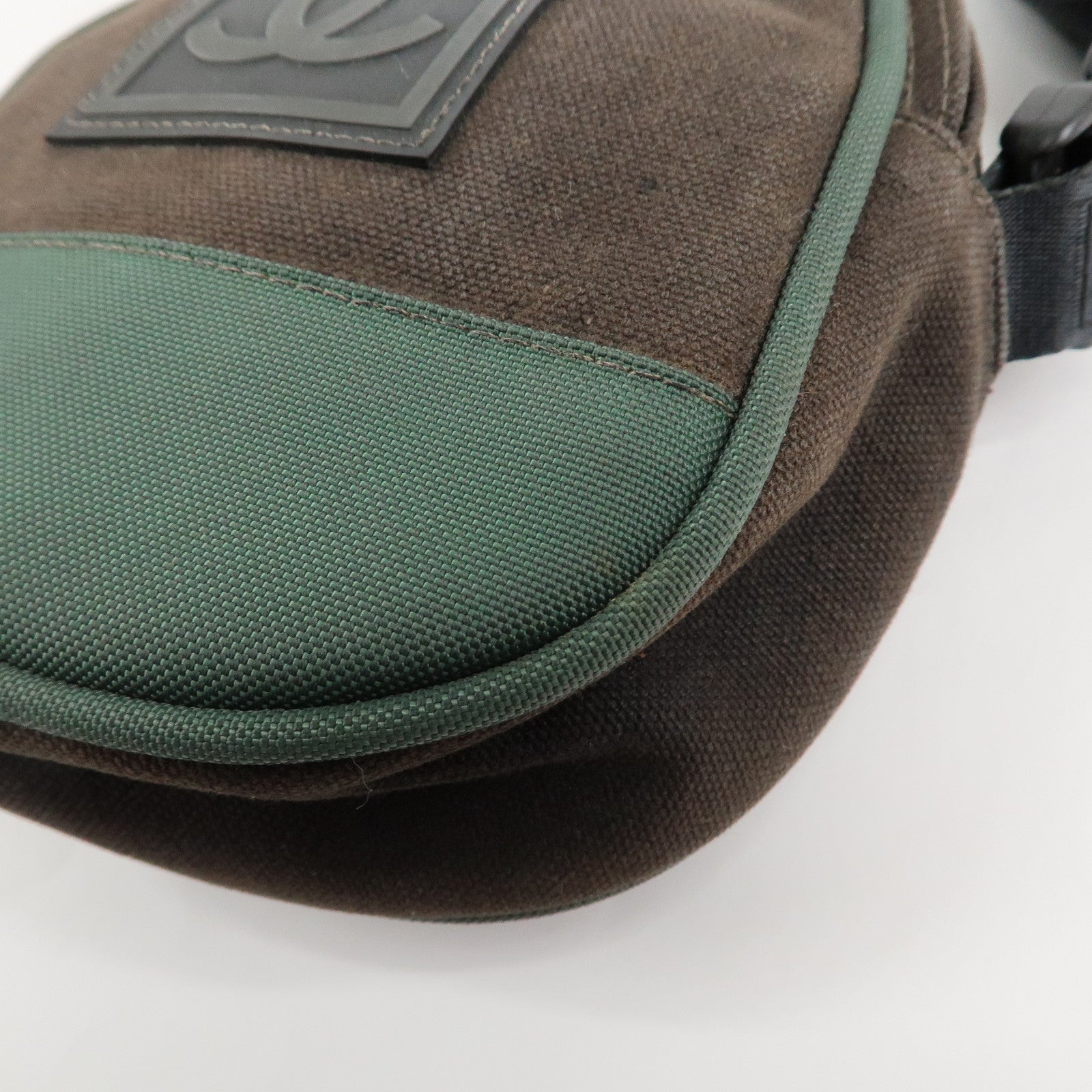 CHANEL CHANEL Sports Canvas COCO Mark Shoulder Bag A23300 Used