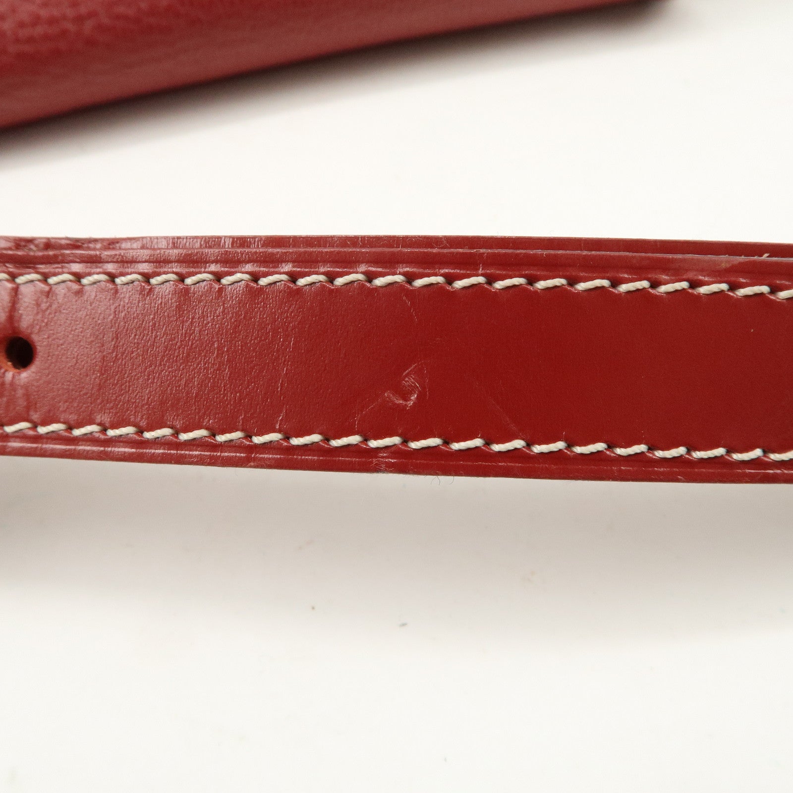 Louis Vuitton Suhari L'essentielle Shoulder Bag Red M95846 Used