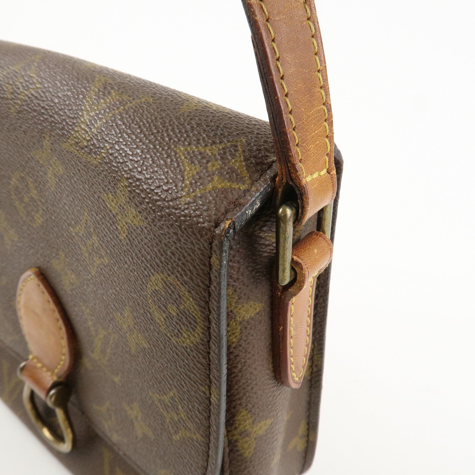 Louis Vuitton Monogram Mini Saint Cloud PM Shoulder Bag M51244 Used