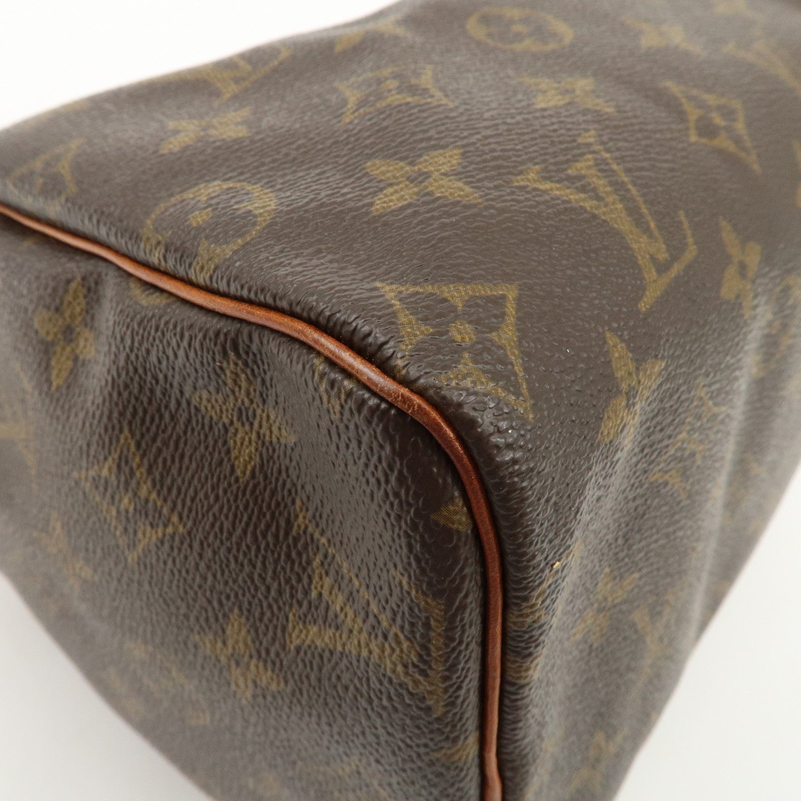 Louis Vuitton Monogram Speedy 25 Hand Bag Boston Bag M41528 Used