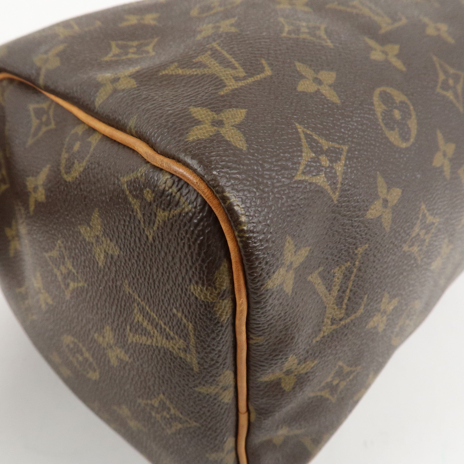 Louis Vuitton Monogram Speedy 30 Hand Bag Boston Bag M41526 Used