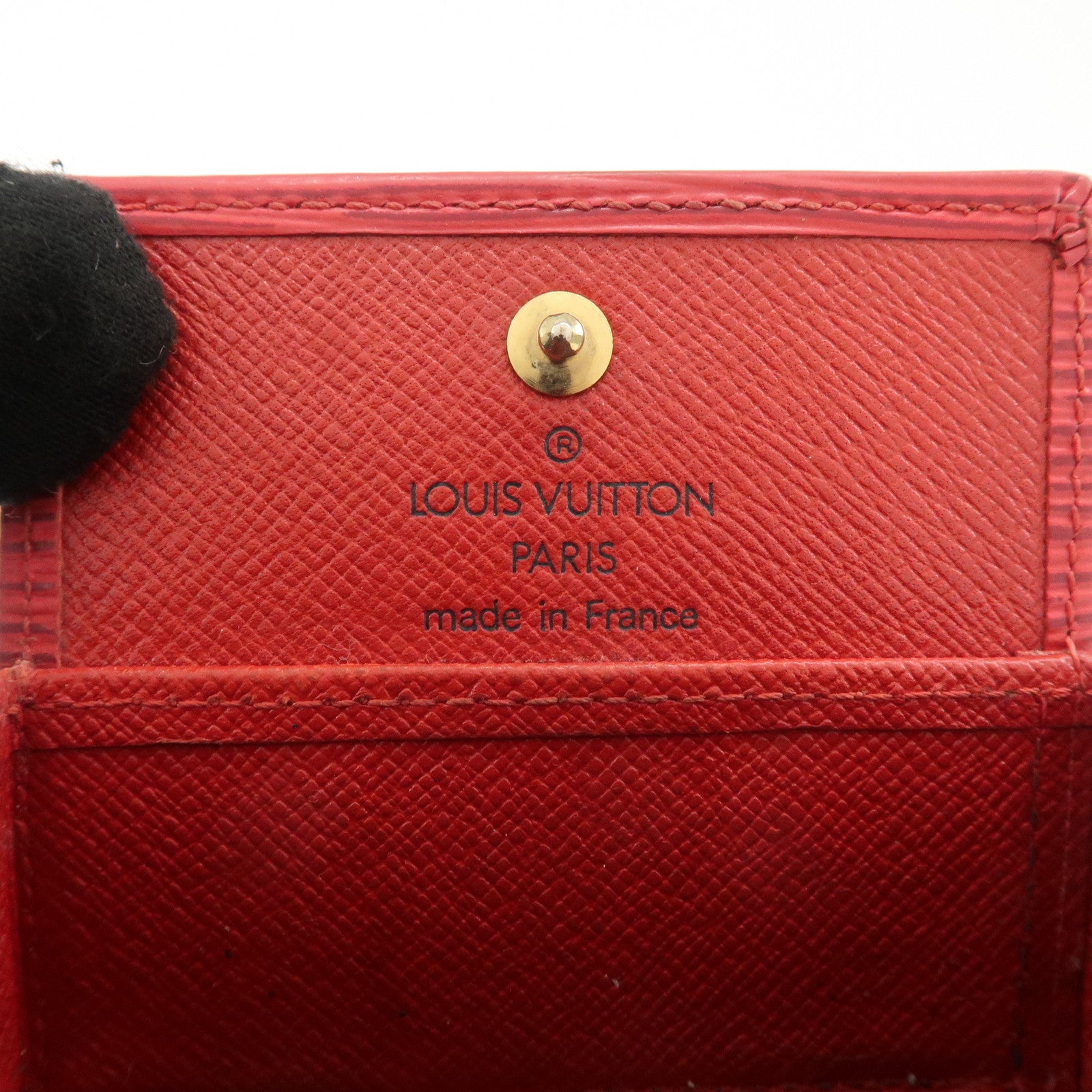 Set of 2 Louis Vuitton Epi Taiga Coin Case M63697 M30374 Used