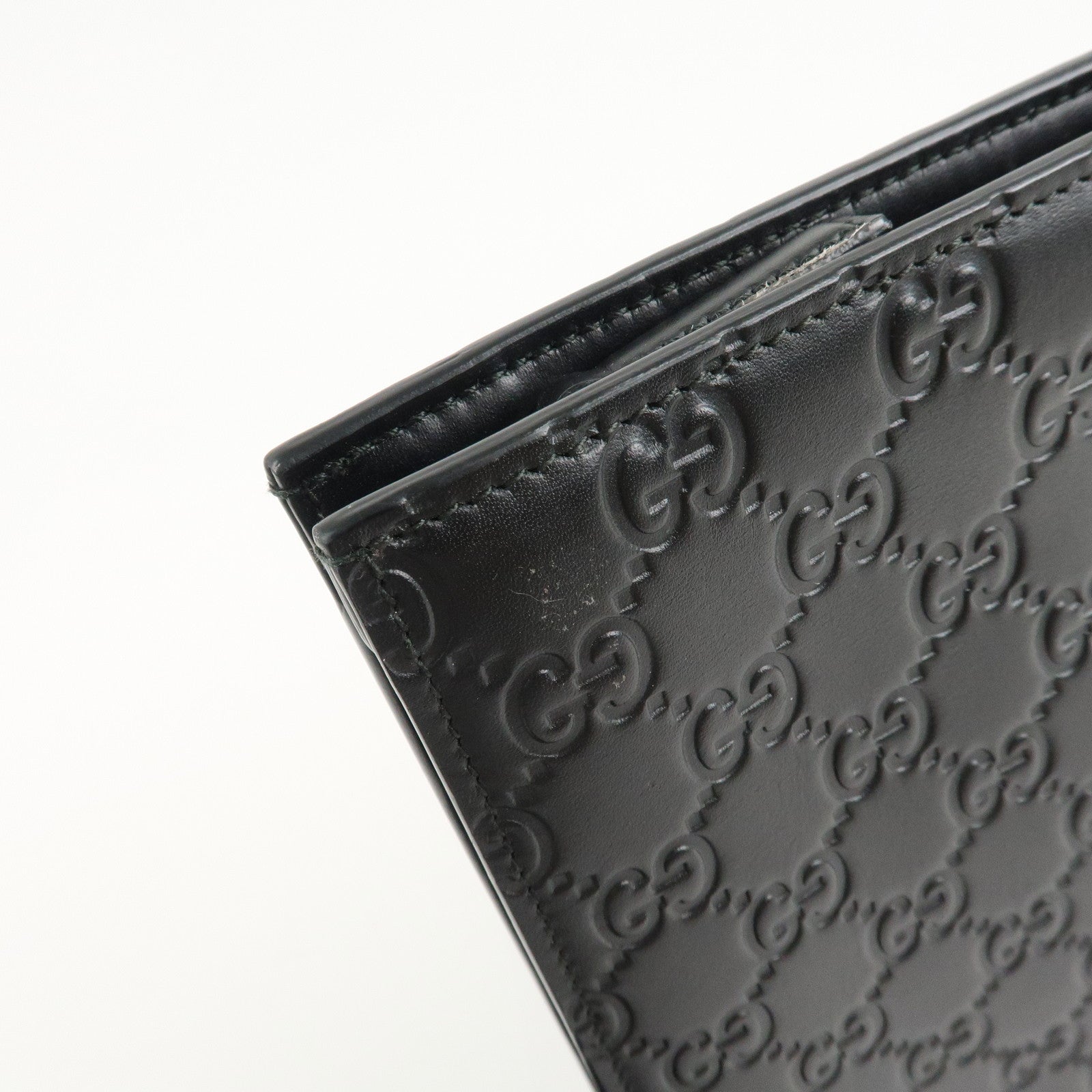 GUCCI Guccissima Sherry Guccissima Leather Clutch Bag 475316 Used