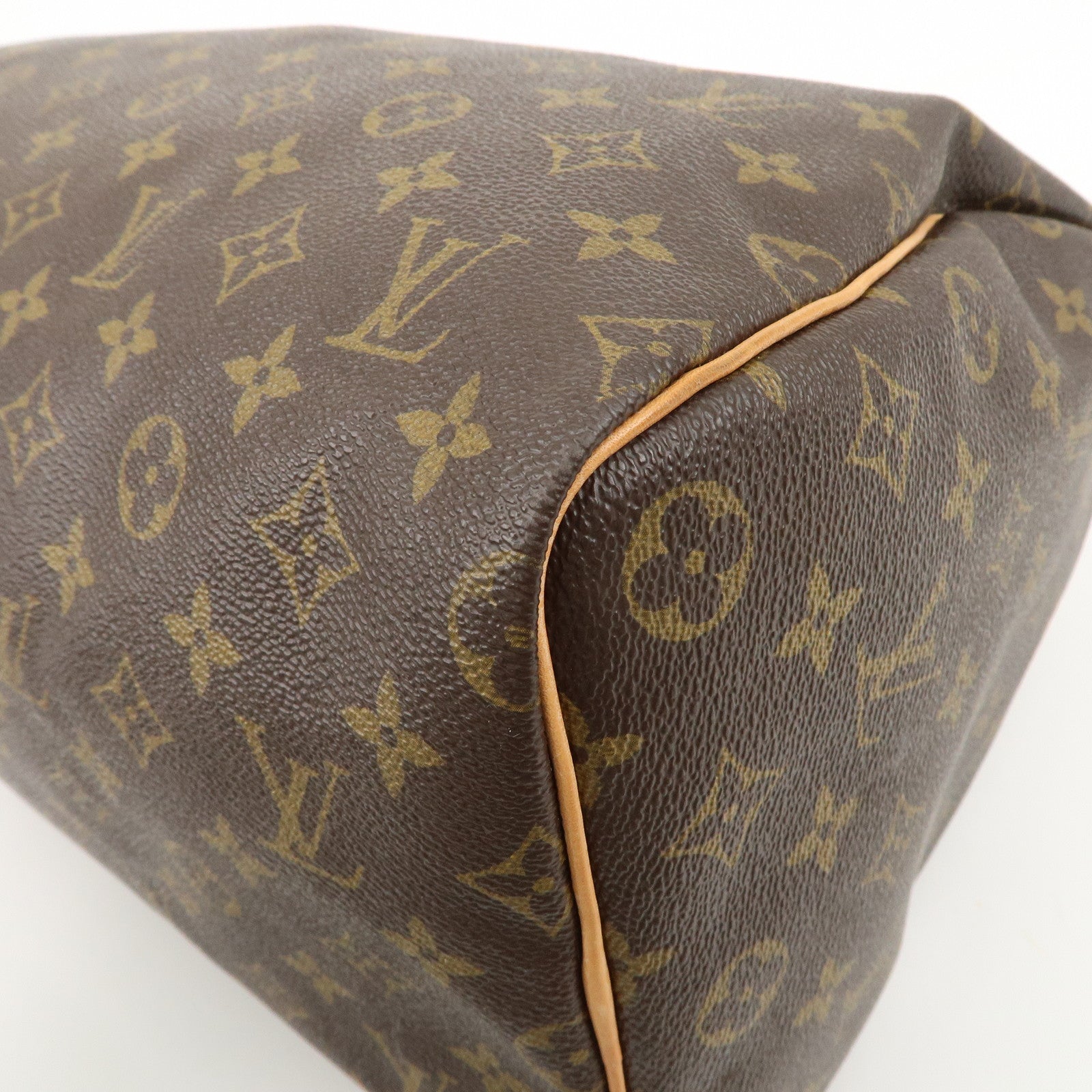 Louis Vuitton Monogram Speedy 40 Hand Bag Boston Bag M41522 Used