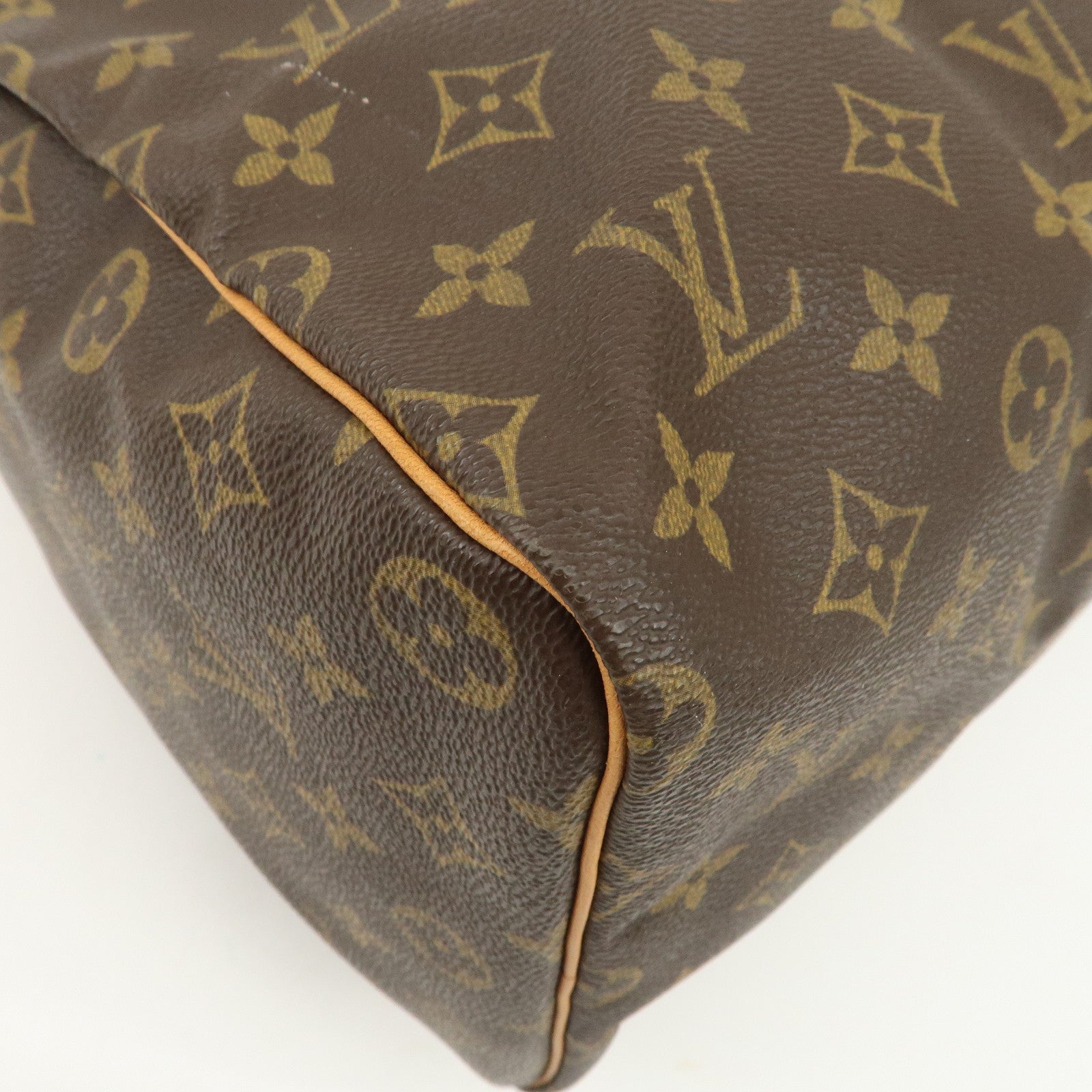 Louis Vuitton Monogram Speedy 40 Hand Bag Boston Bag M41522 Used