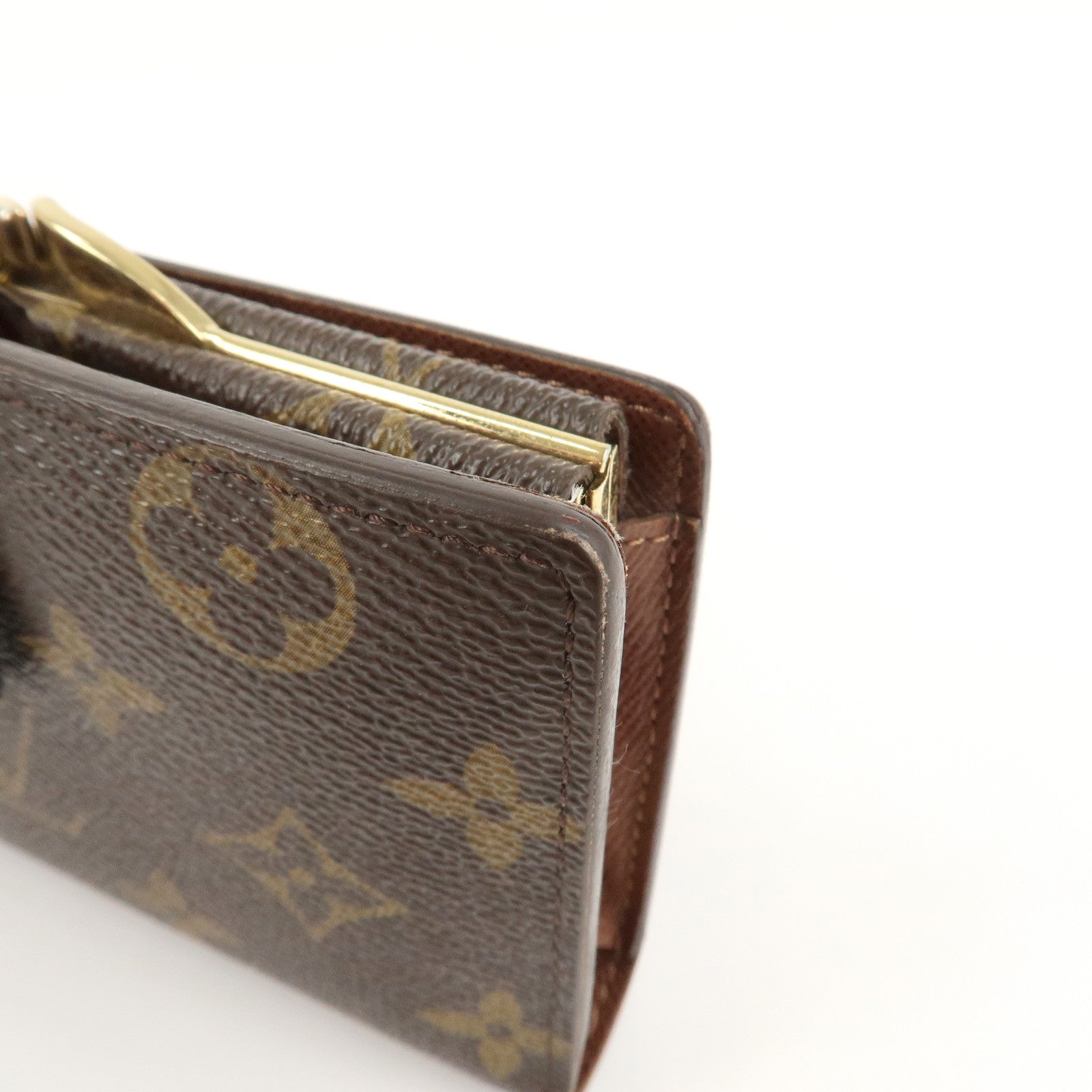 Louis Vuitton Monogram Portefeuille Viennois Wallet M61674 Used