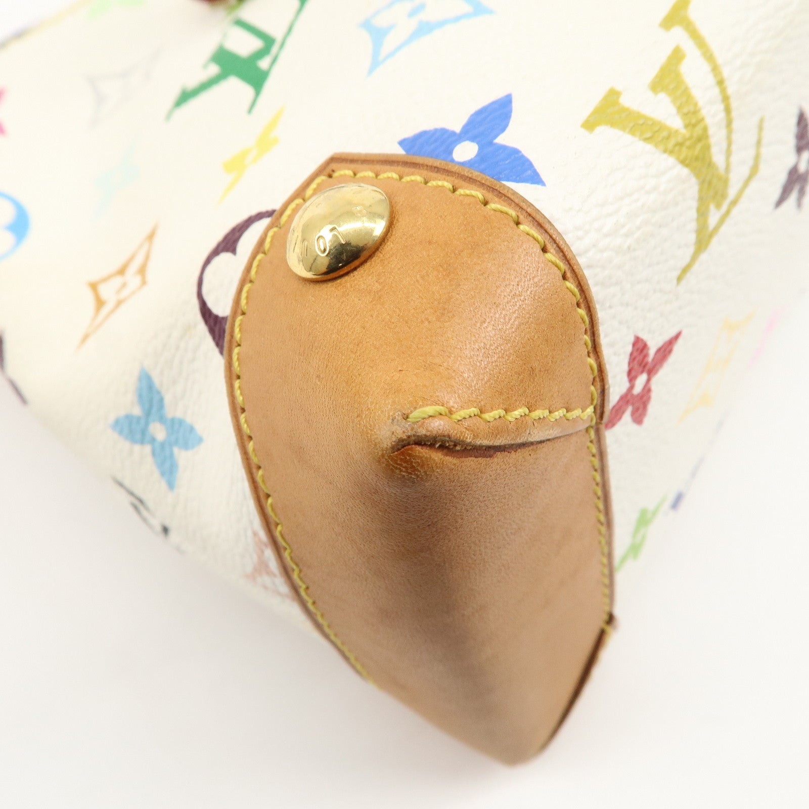 AuthLouis Vuitton Monogram Multicolor Eliza Shoulder Bag Blanc M40098 Used