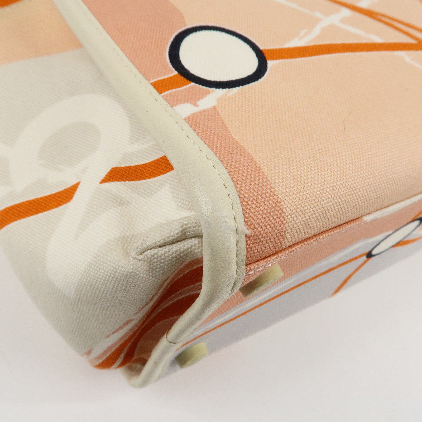 CHANEL Cruise Line Canvas Spangle Paris Map Tote Bag A30833 Used