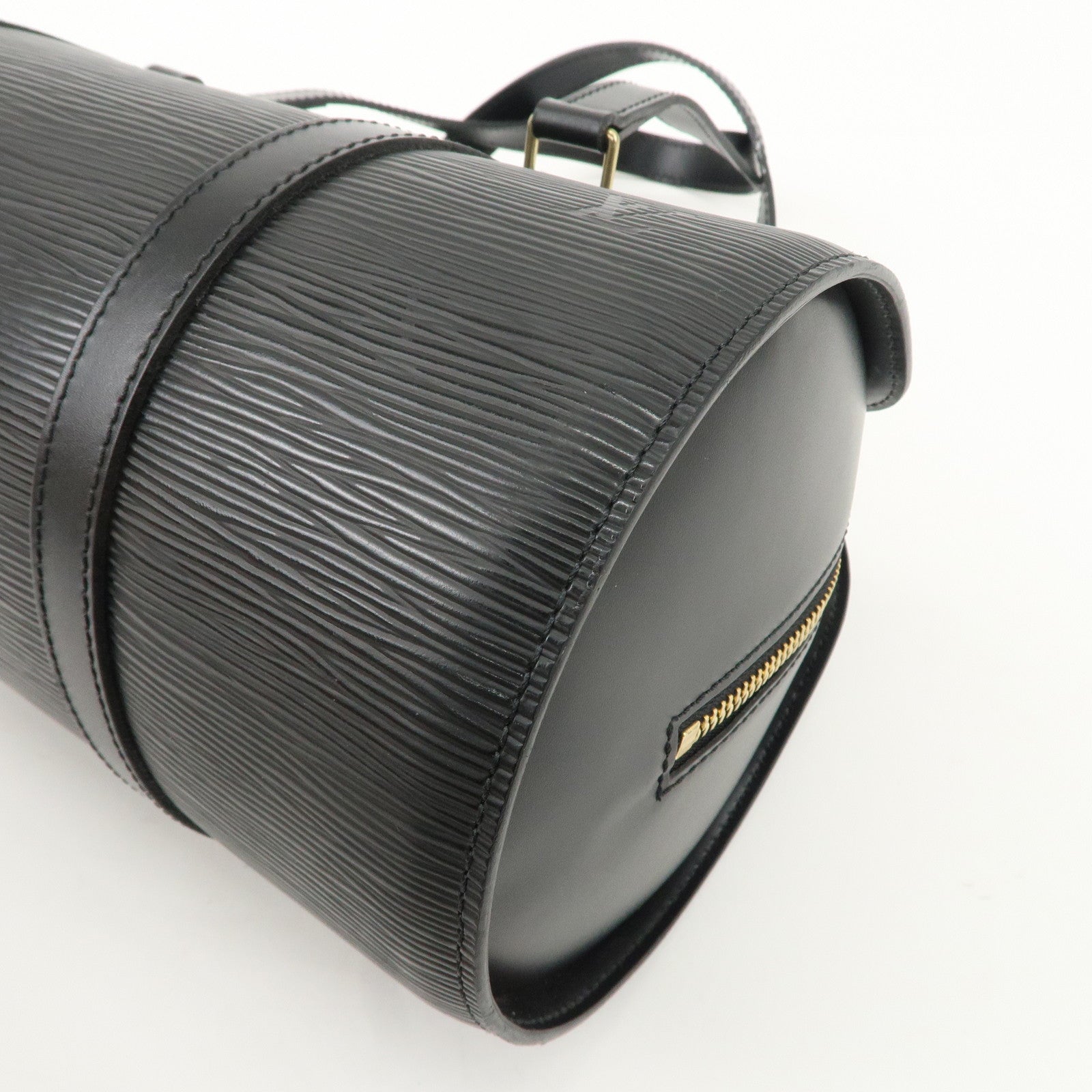 Louis Vuitton Epi Soufflot Hand Bag Noir Black M52862 Used