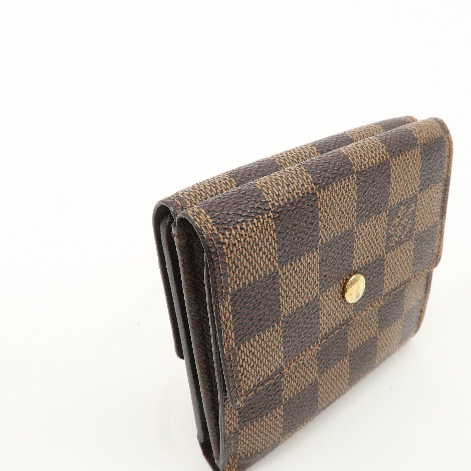 Louis Vuitton Damier Porte Monnaie Bier Carte Credit N61652 Used