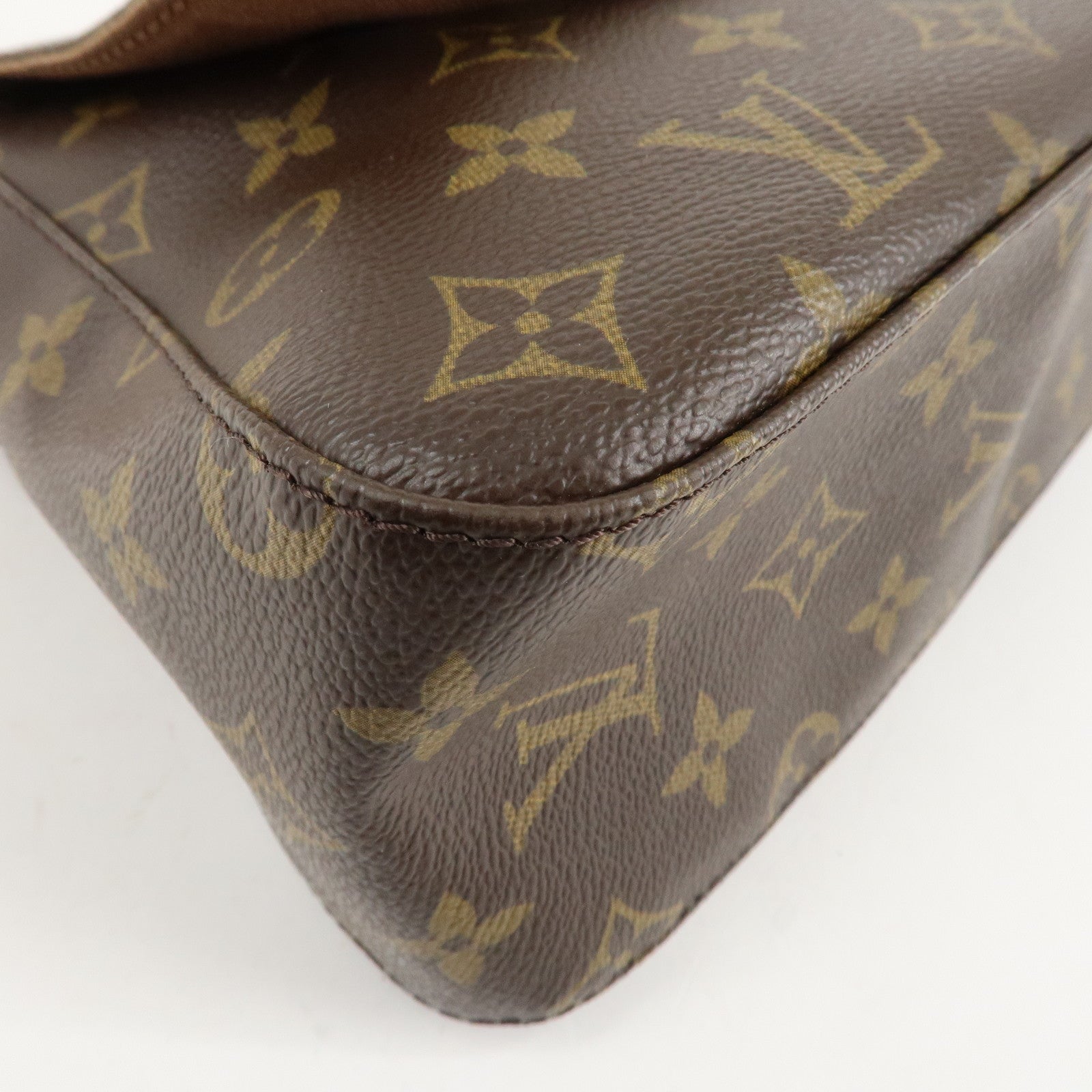Louis Vuitton Monogram Mini Looping Shoulder Bag Hand Bag M51147 Used
