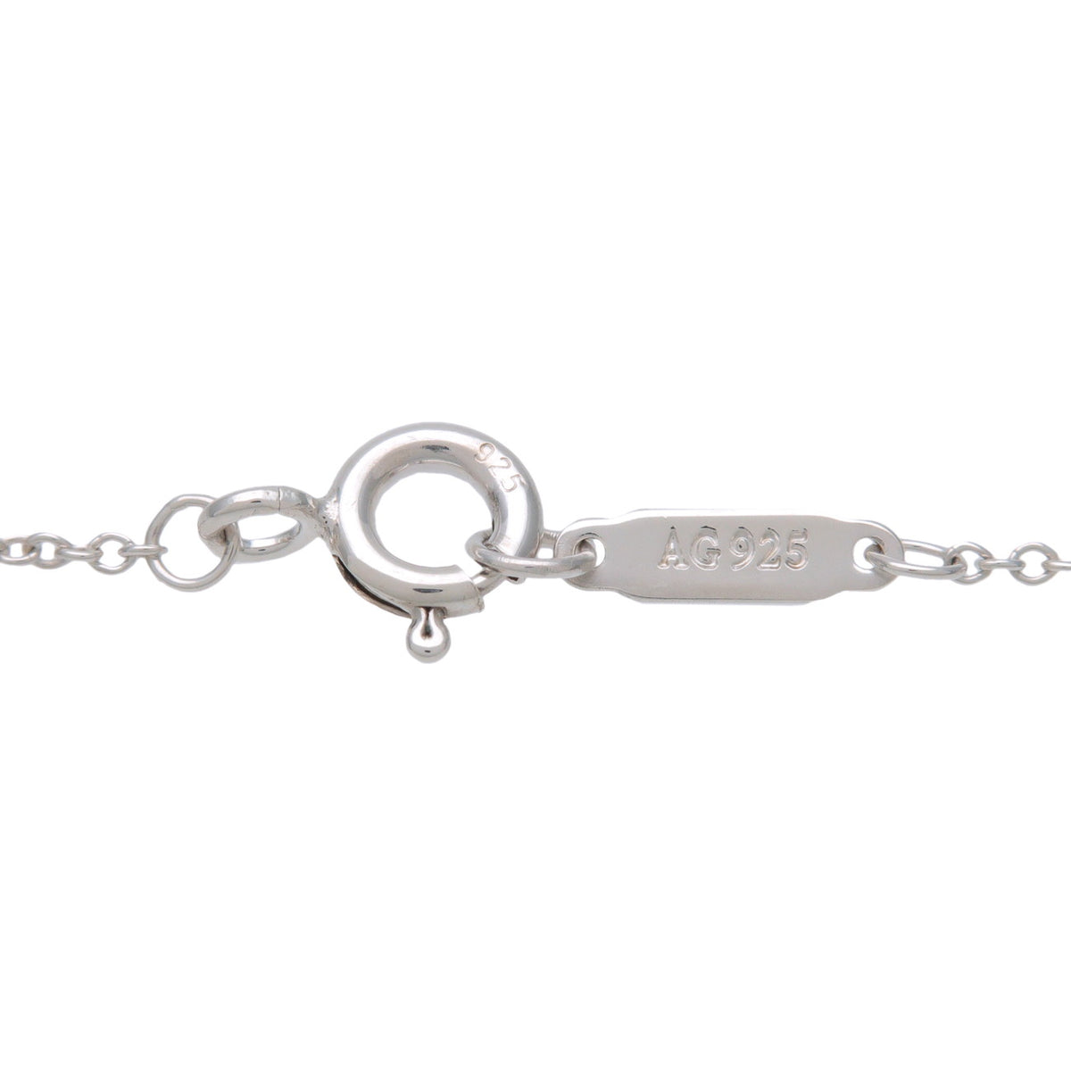 Tiffany & Co Return to Tiffany Mini Double Heart Tag Necklace SV925