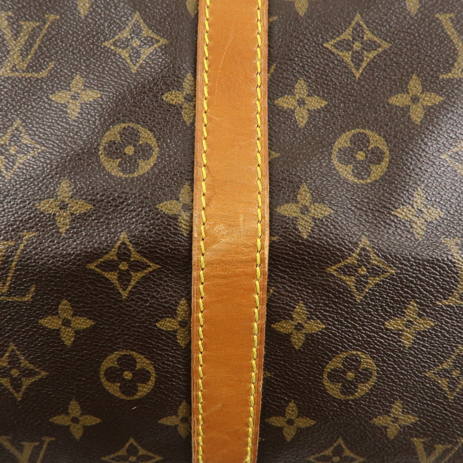 Louis Vuitton Monogram Keep All 60 Boston Bag Brown M41422 Used