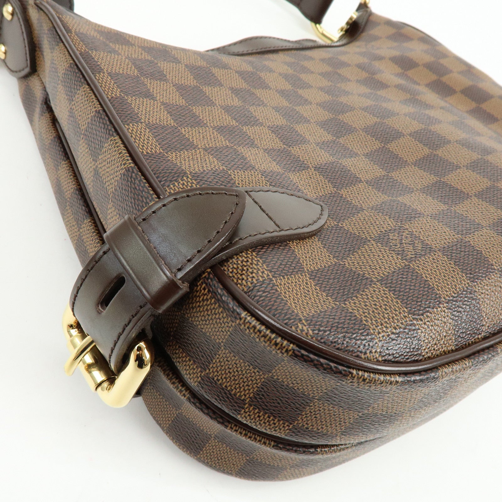 Louis Vuitton Damier Highbury Canvas Shoulder Bag Brown N51200