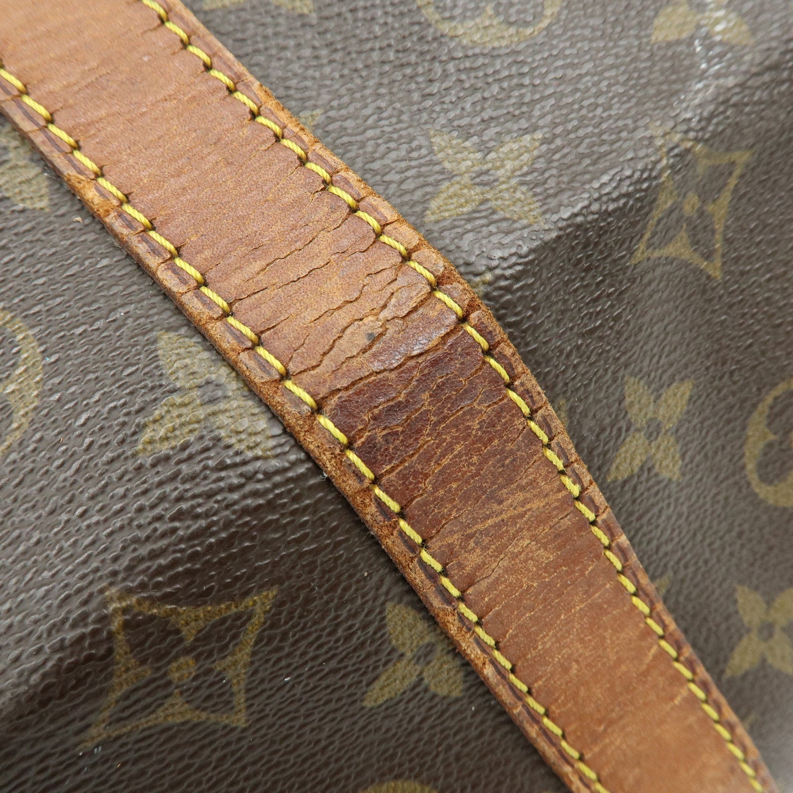 Louis Vuitton Monogram Keep All Bandouliere 60 Boston Bag M41412