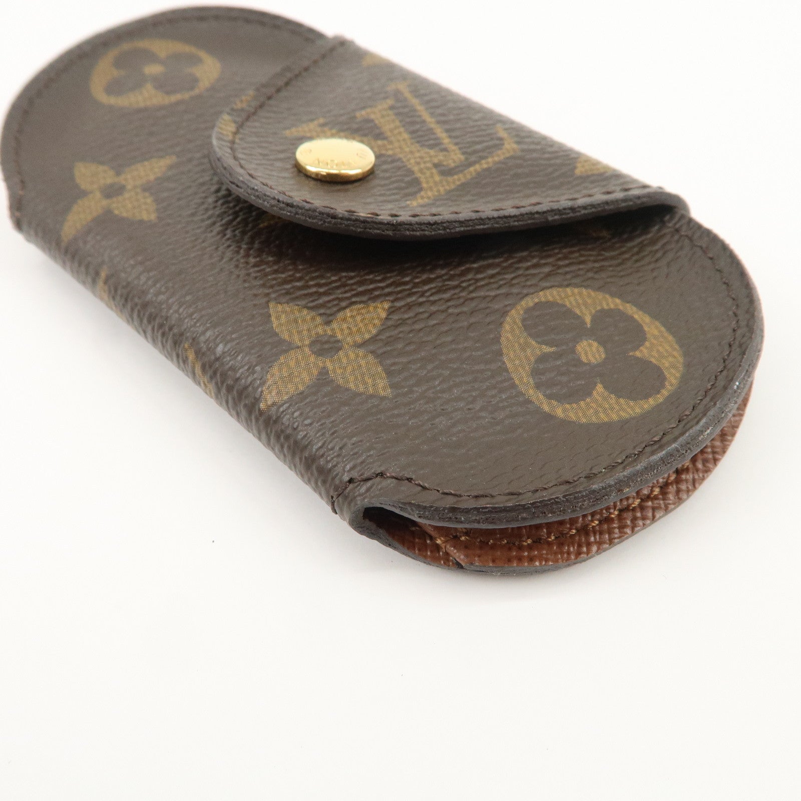 Louis Vuitton Monogram Multicles Rond PM Key Case Brown M60115