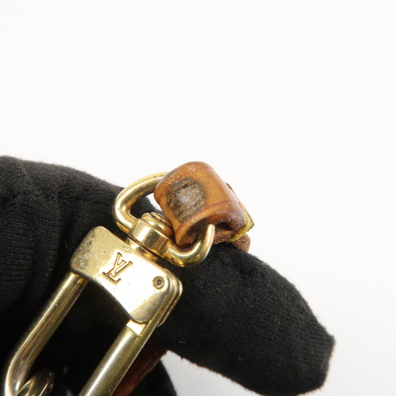 Louis Vuitton Monogram Pochette Accessoires Hand Bag Brown M51980 Used