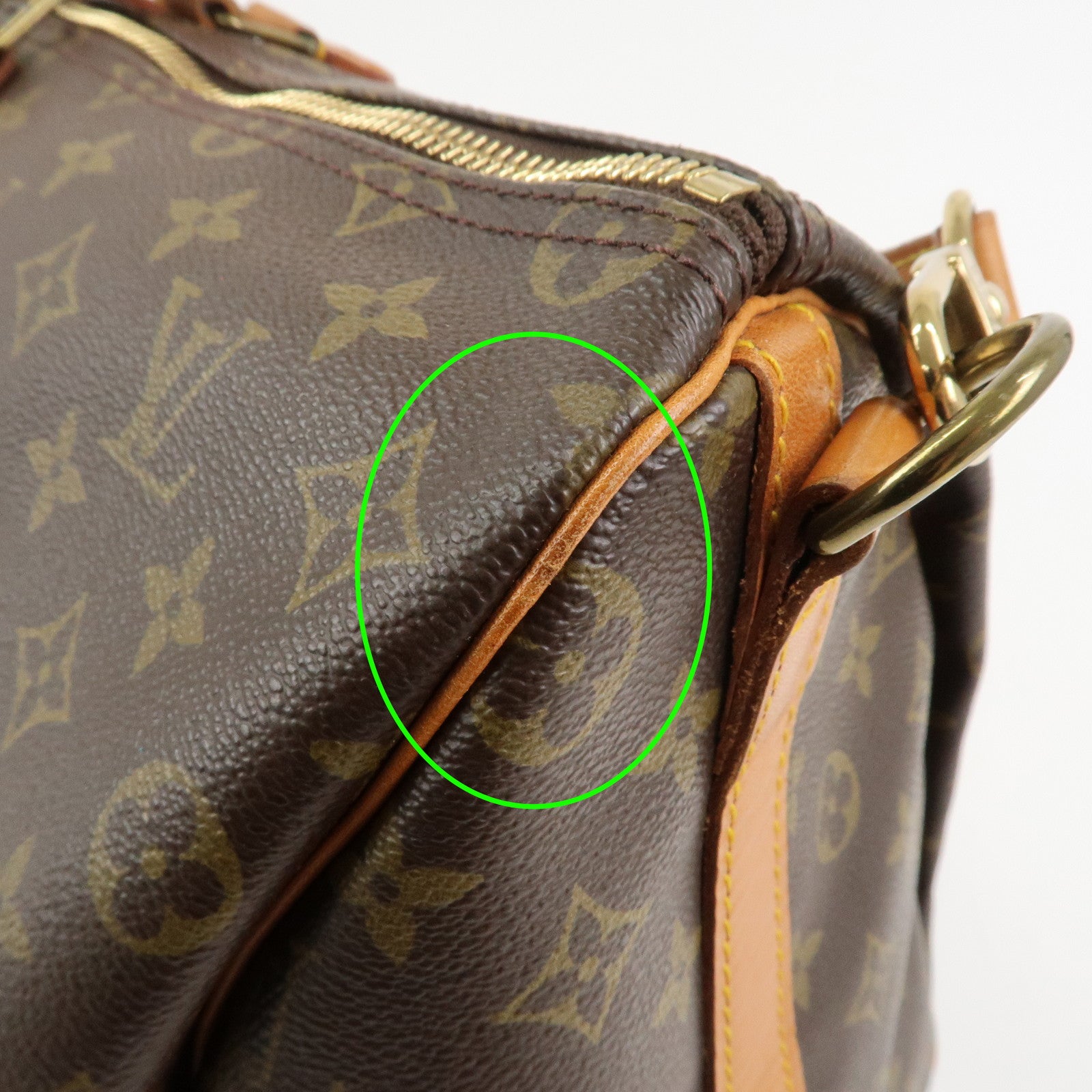 Louis Vuitton Monogram Keep All 50 Bandouliere Boston Bag M41416