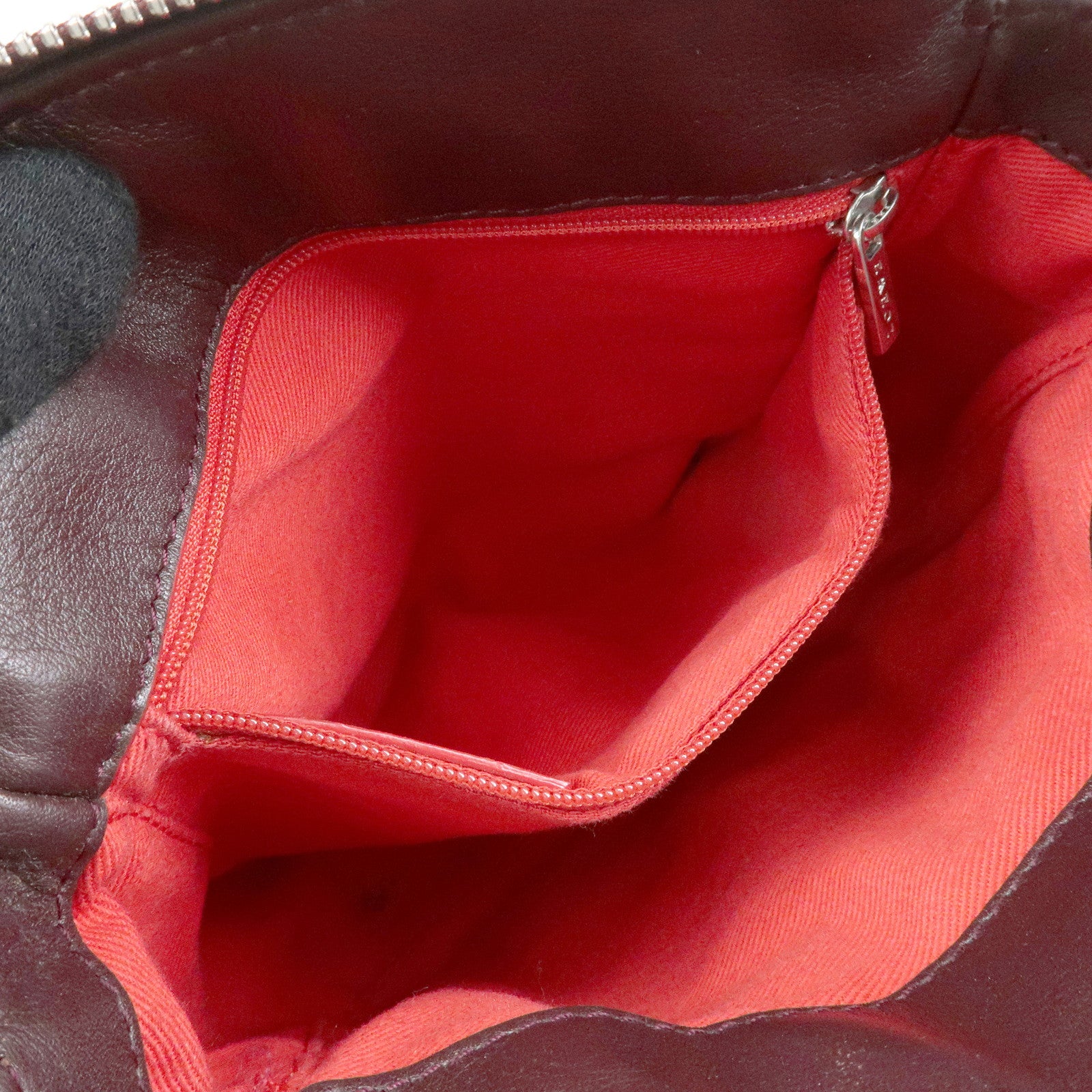 LOEWE Anagram Suede Leather Shoulder Crossbody Bag Bordeaux