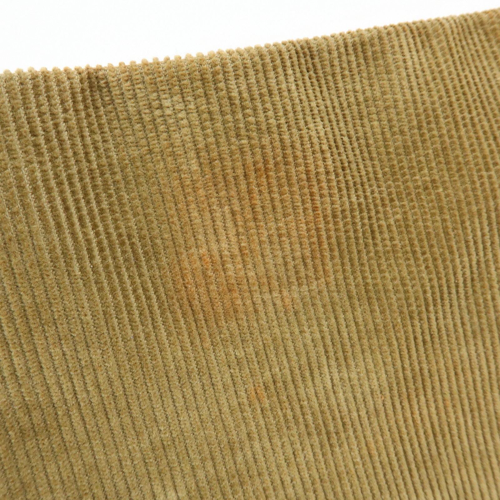 FENDI Corduroy Leather Mini Hand Bag Light Brown 26637