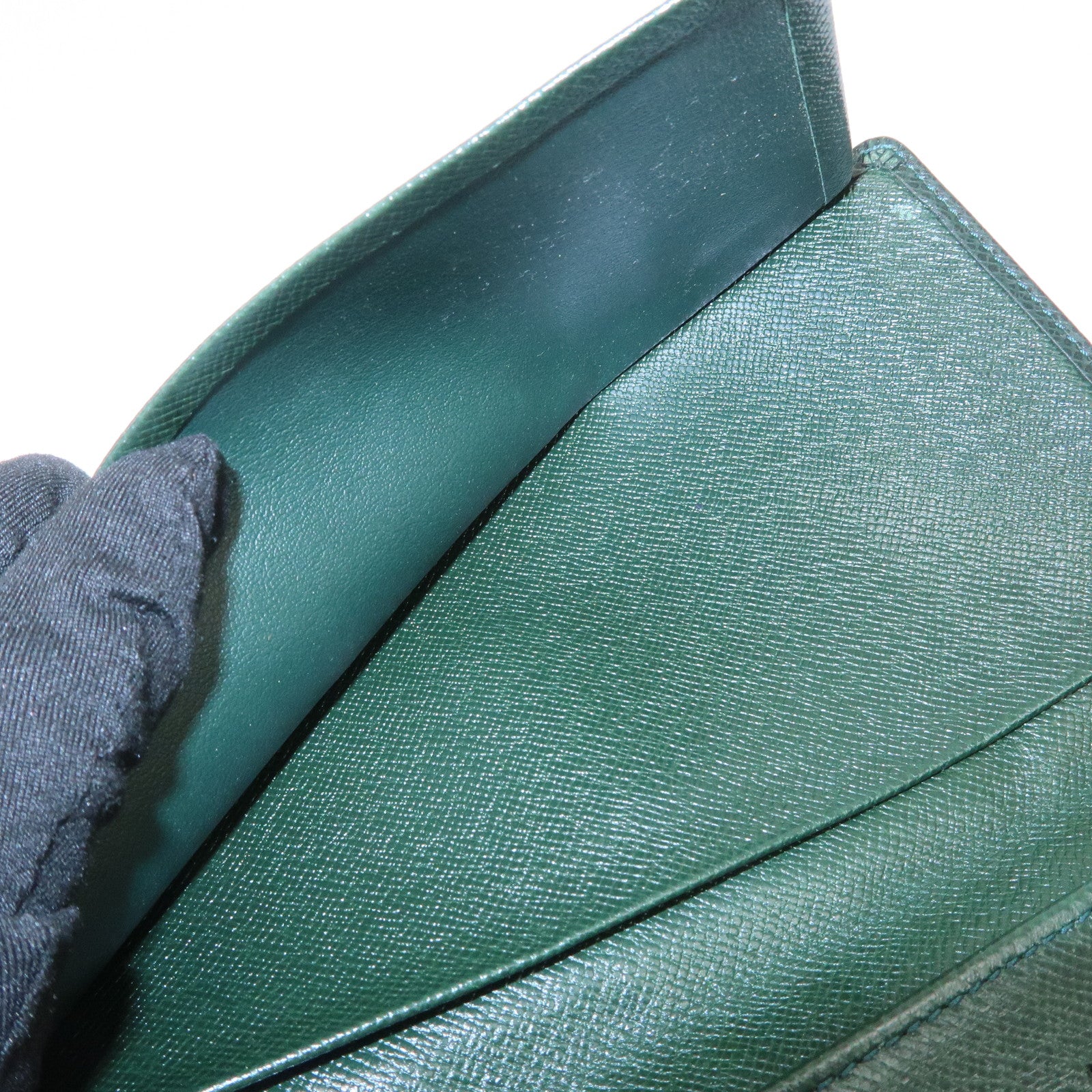Louis Vuitton Taiga Set of 3 Long Wallet Ardoise R20425/M30394 Used