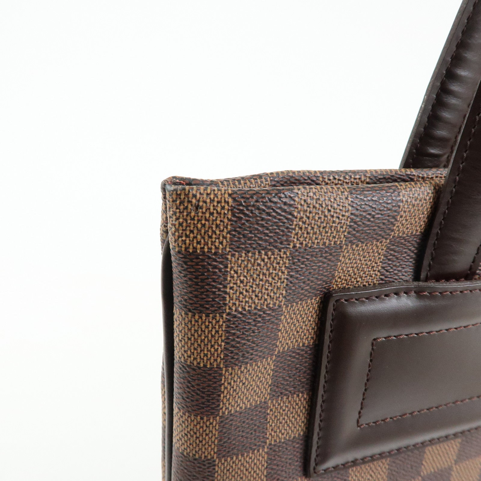 Louis Vuitton Damier Canvas Clifton Tote Shoulder Bag Ebene N51149