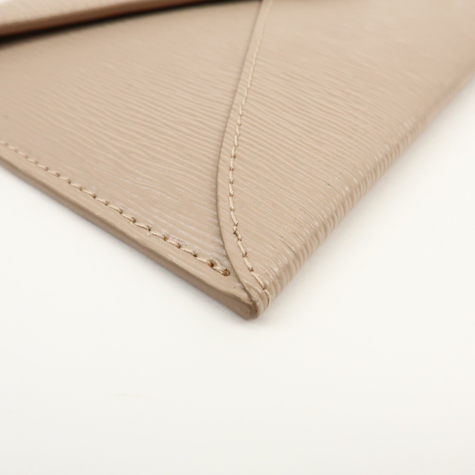 PRADA Envelope Vitello Move Leather Long Wallet Beige 1MF175