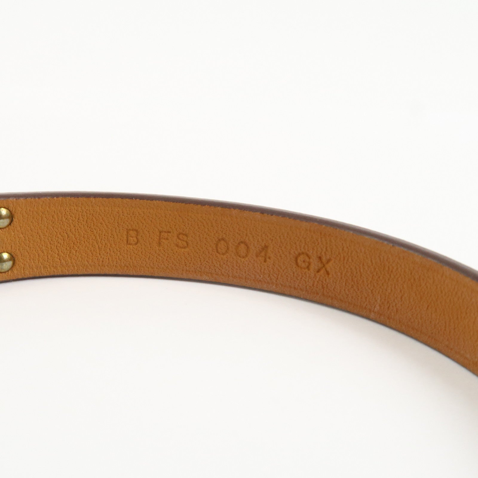 HERMÈS Mini Kelly Double Tour Leather Bracelet Greige