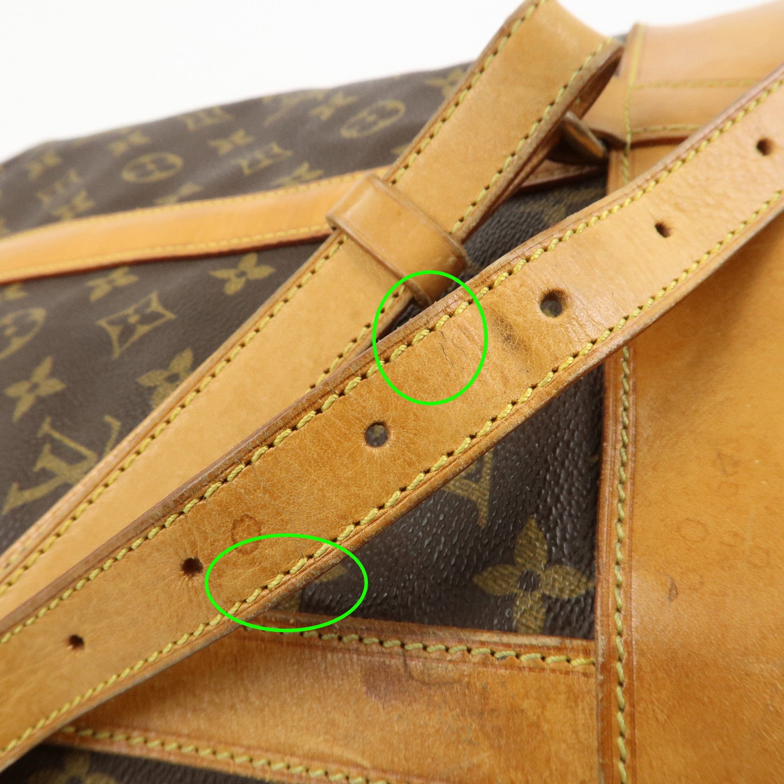 Louis Vuitton Monogram Randonnee PM Shoulder Bag Brown M42243