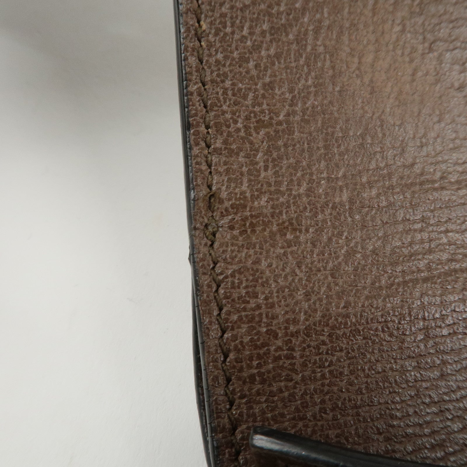 GUCCI Ophidia Sherry GG Supreme Leather Bifold Wallet 598662 Used