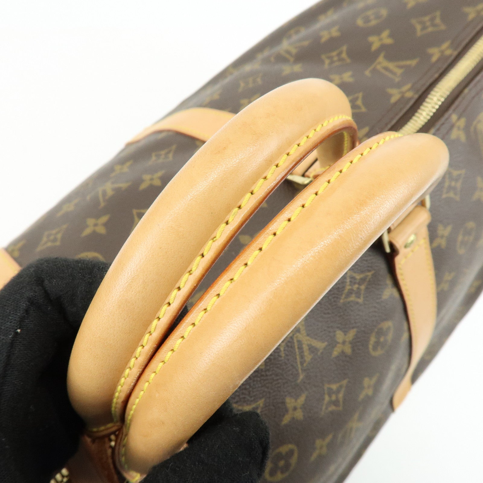 Louis Vuitton Monogram Keep All Bandouliere 60 Boston Bag M41412