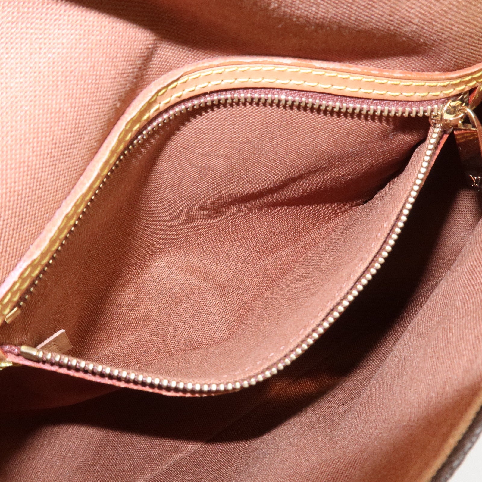 Louis Vuitton Monogram Mini Looping Shoulder Bag Brown M51147