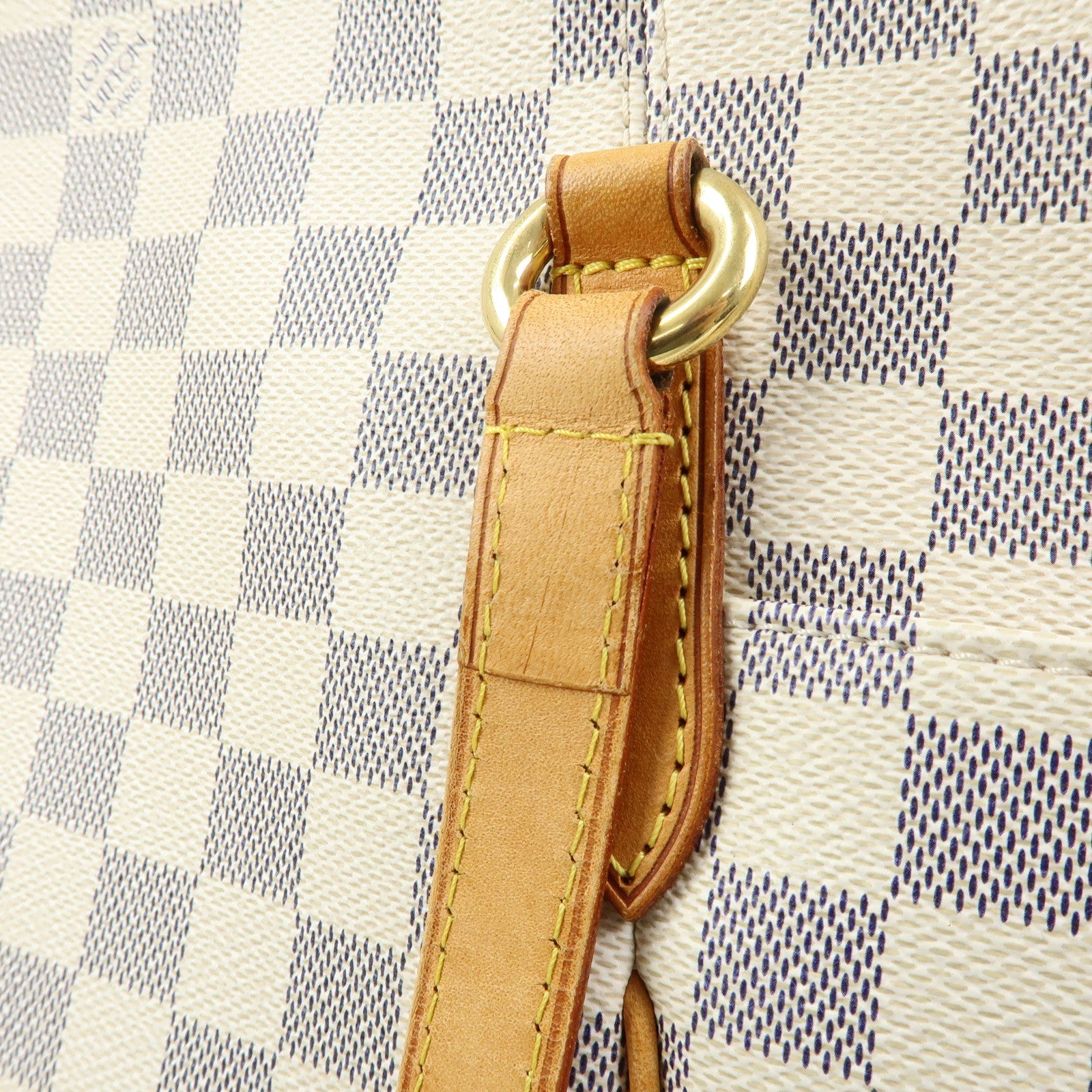 Louis Vuitton Damier Azur Totally MM Tote Bag Shoulder Bag N51262