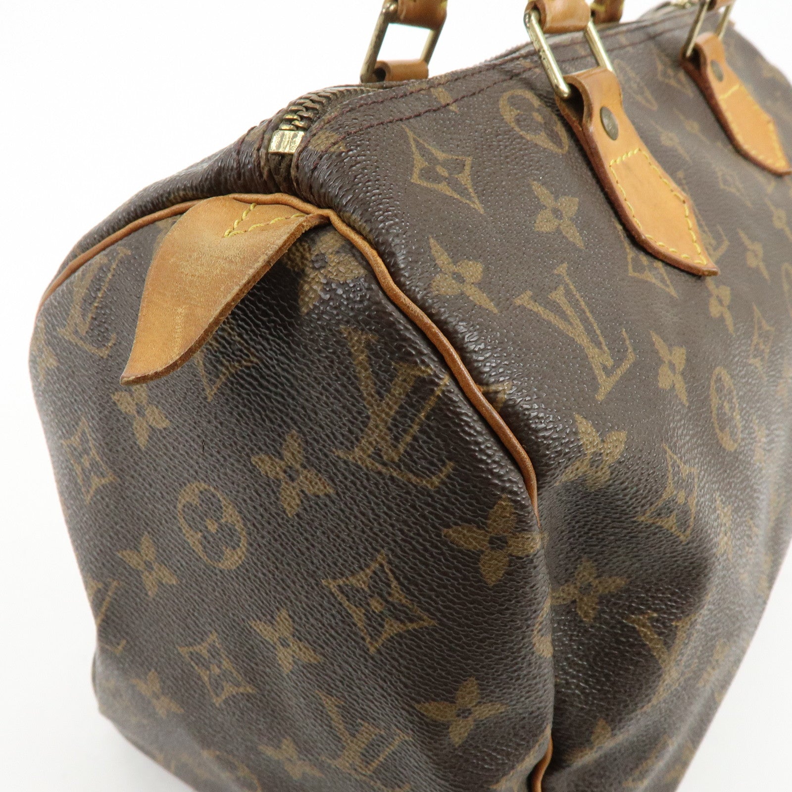 Louis Vuitton Monogram Speedy 30 Boston Bag Hand Bag Brown M41526