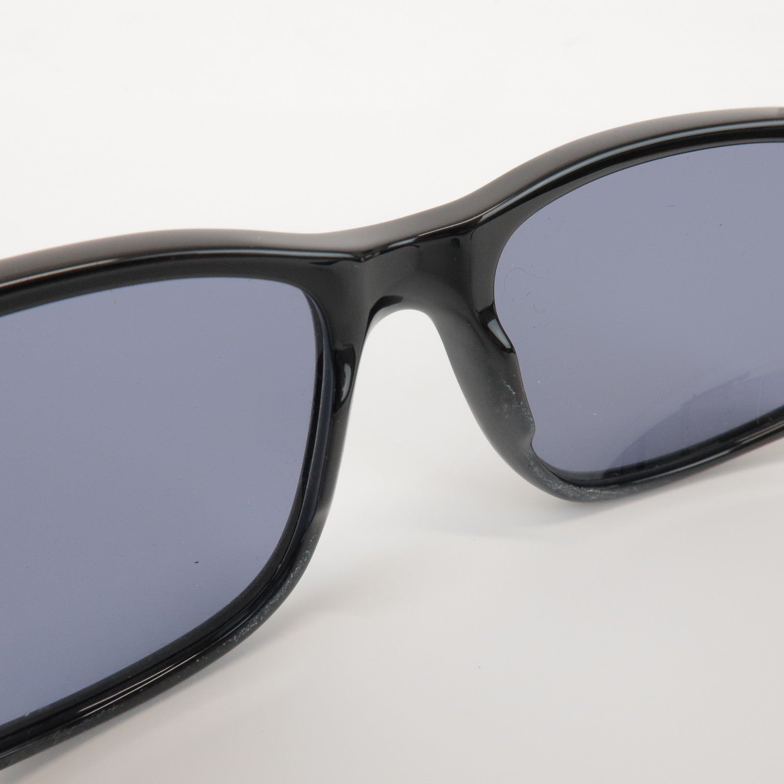 CHANEL COCO Mark Plastic Sunglasses Black Gold 02461 94305