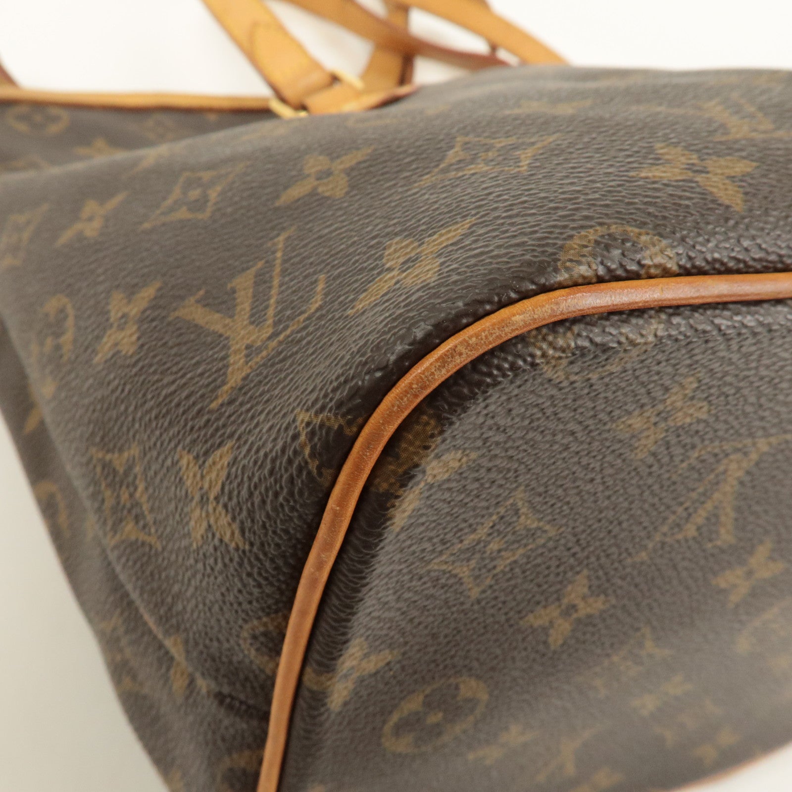 Louis Vuitton Monogram Palermo PM 2Way Hand Bag Brown M40145