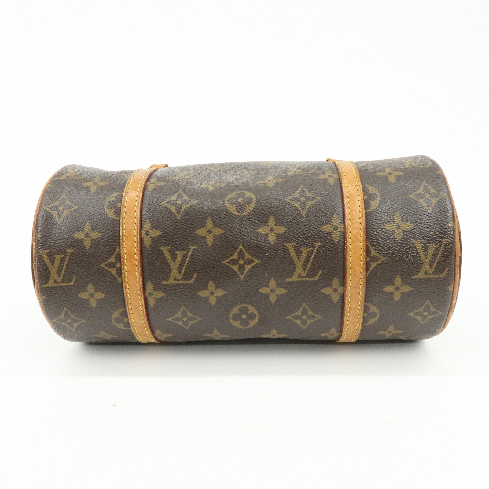 Louis Vuitton Monogram Papillon 26 Hand Bag Brown M51386